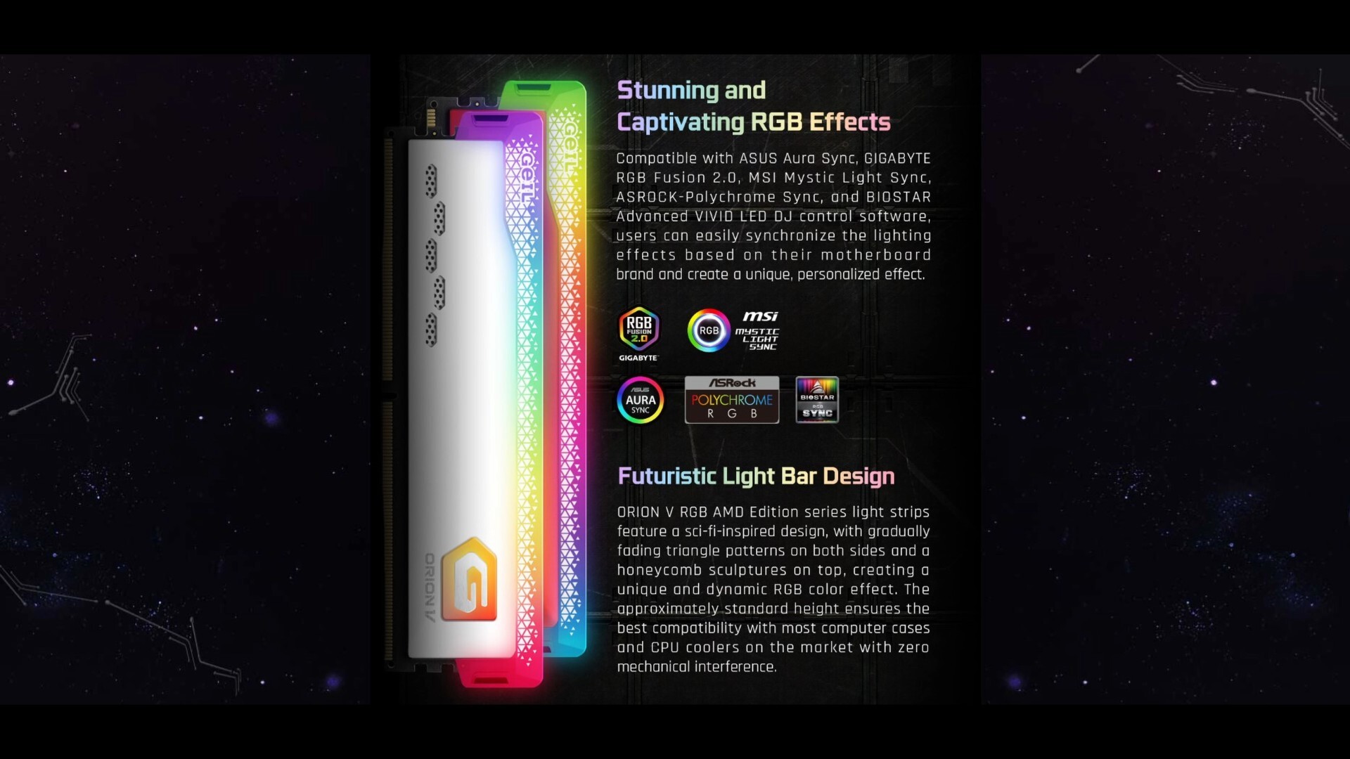 GeIL Orion V RGB AMD Edition RGB Lighting Control (1)