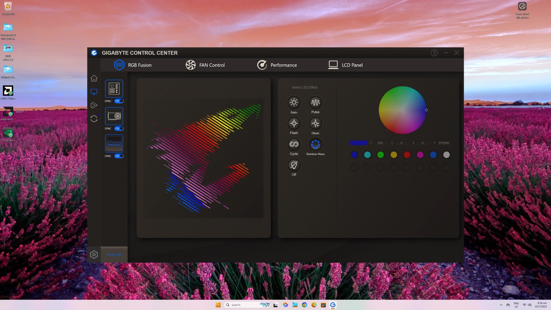 GeIL Orion V RGB AMD Edition RGB Lighting Control (3)