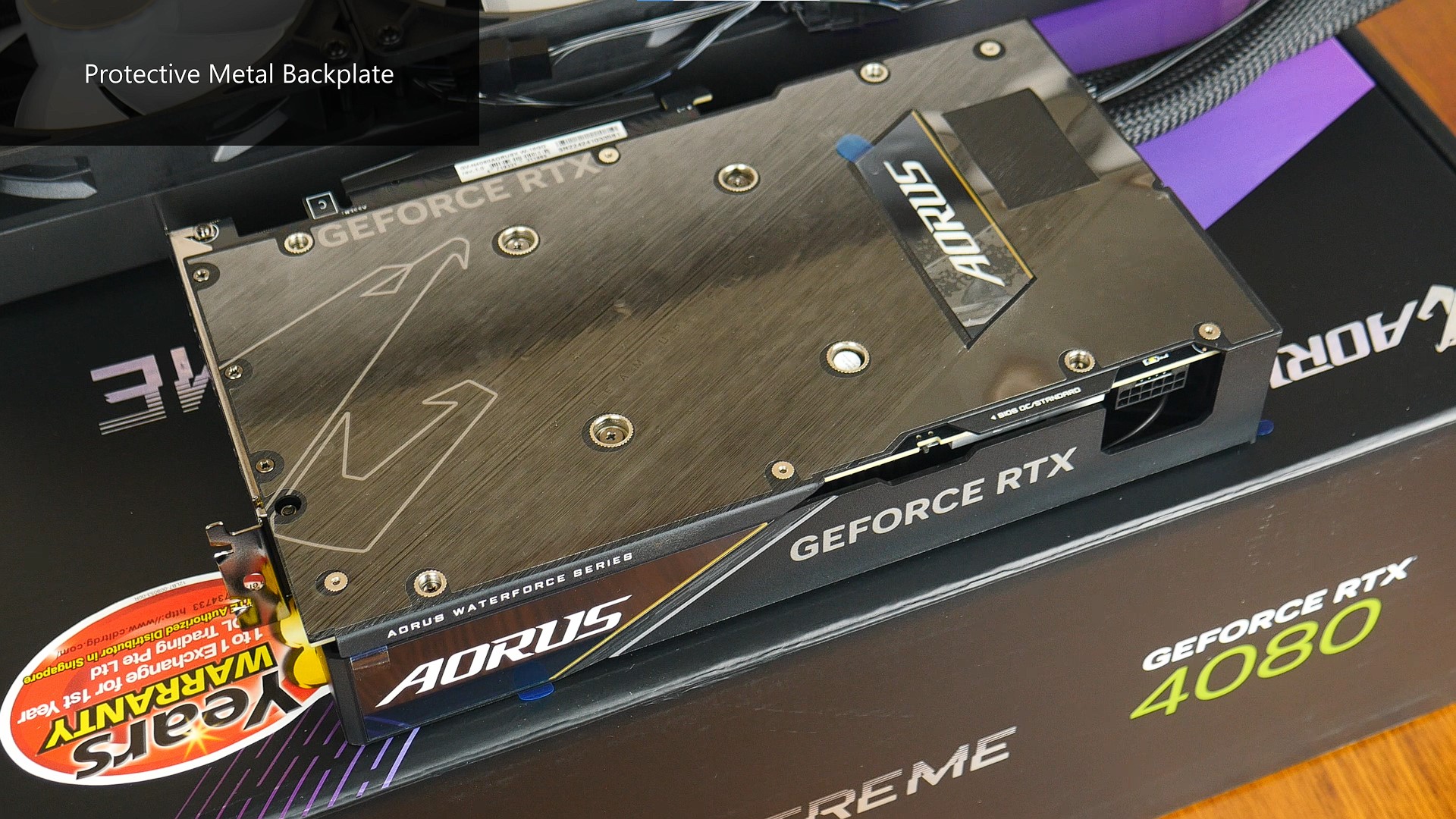 Gigabyte AORUS GeForce RTX 4080 16GB XTREME WATERFORCE Aesthetics (3)