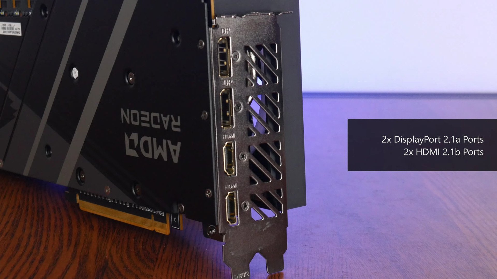 Gigabyte AORUS Radeon RX 9070 XT ELITE 16G Display Output Ports
