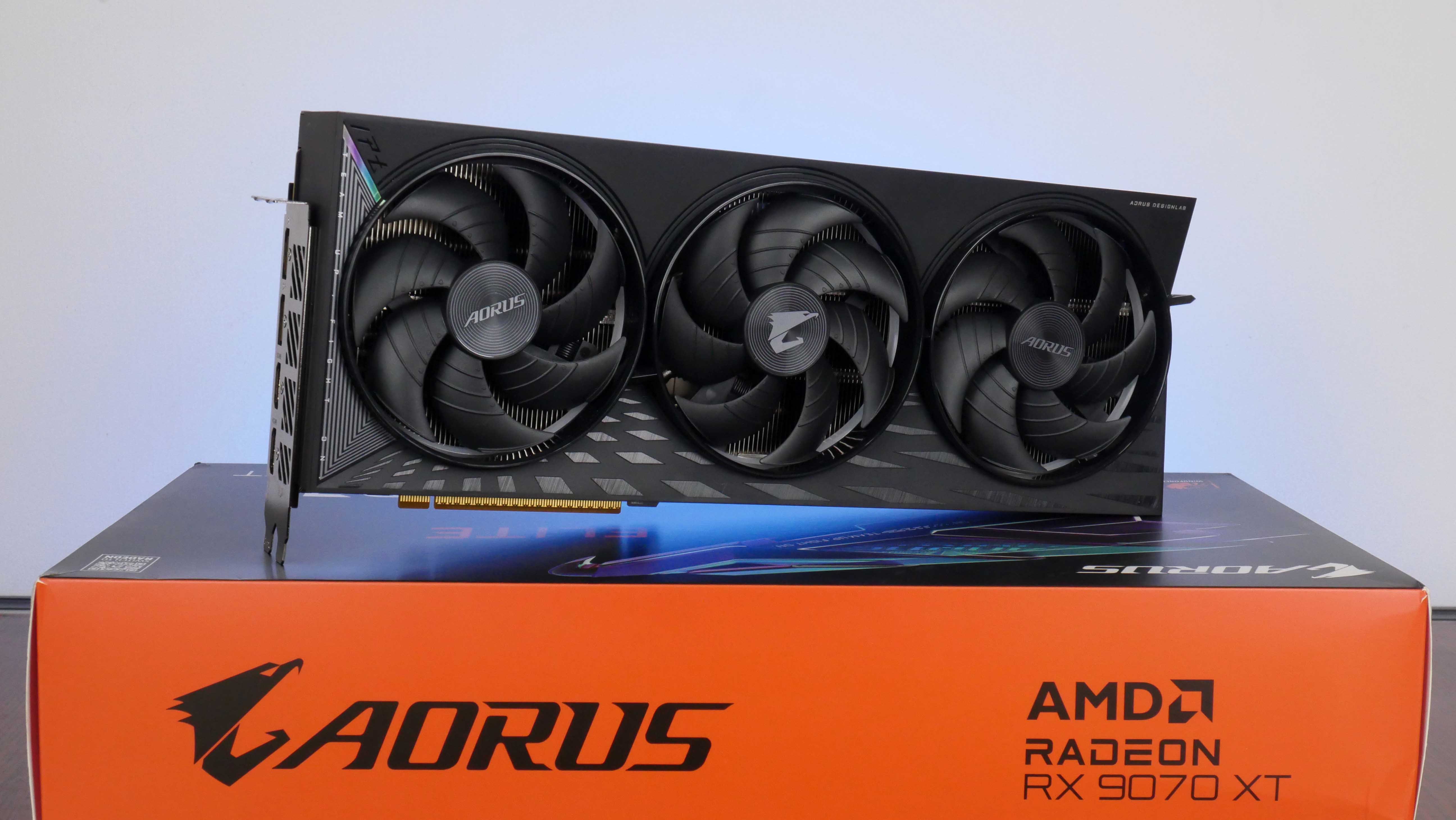 Gigabyte AORUS Radeon RX 9070 XT ELITE 16G Featured Image
