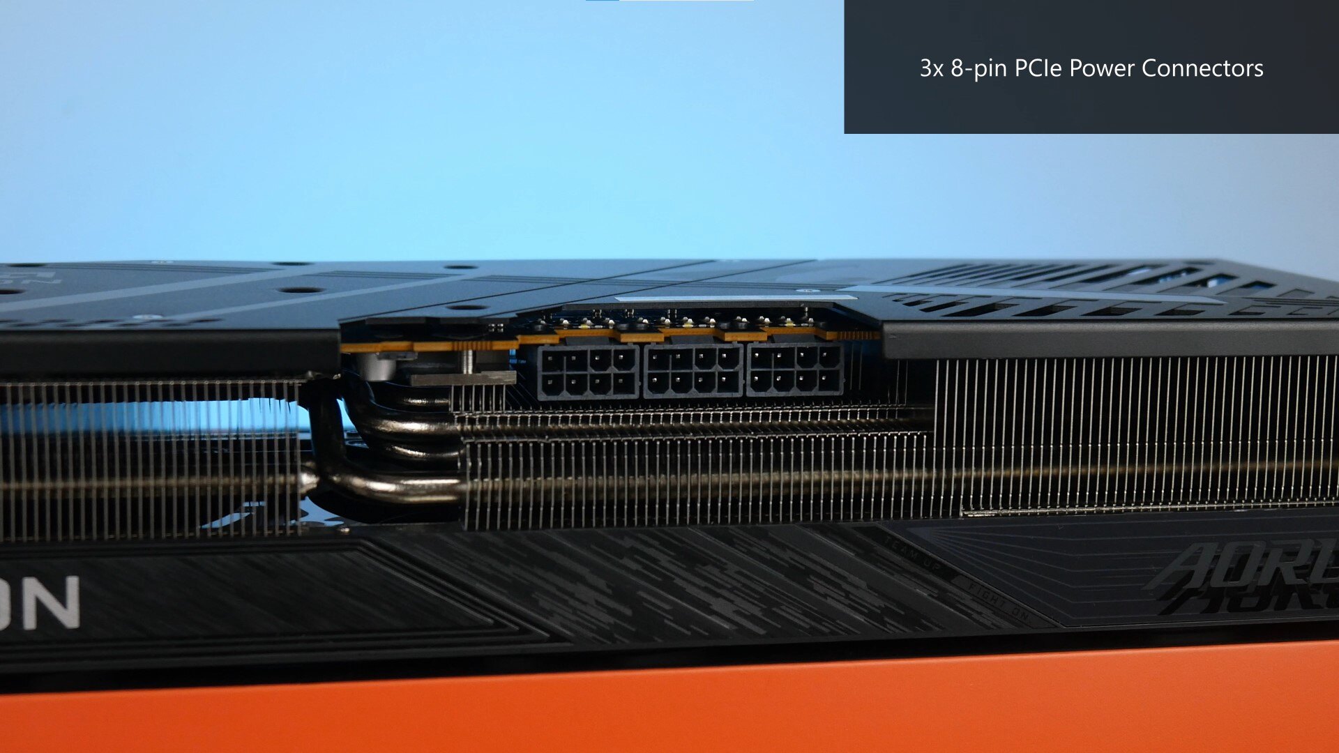 Gigabyte AORUS Radeon RX 9070 XT ELITE 16G Power Connectors