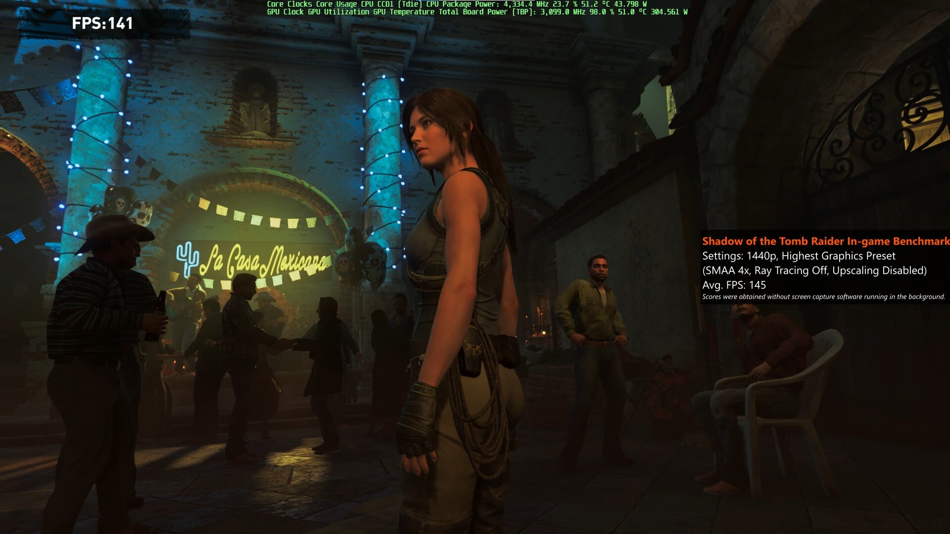 Gigabyte AORUS Radeon RX 9070 XT ELITE 16G Shadow of the Tomb Raider Benchmark 1440p (1)