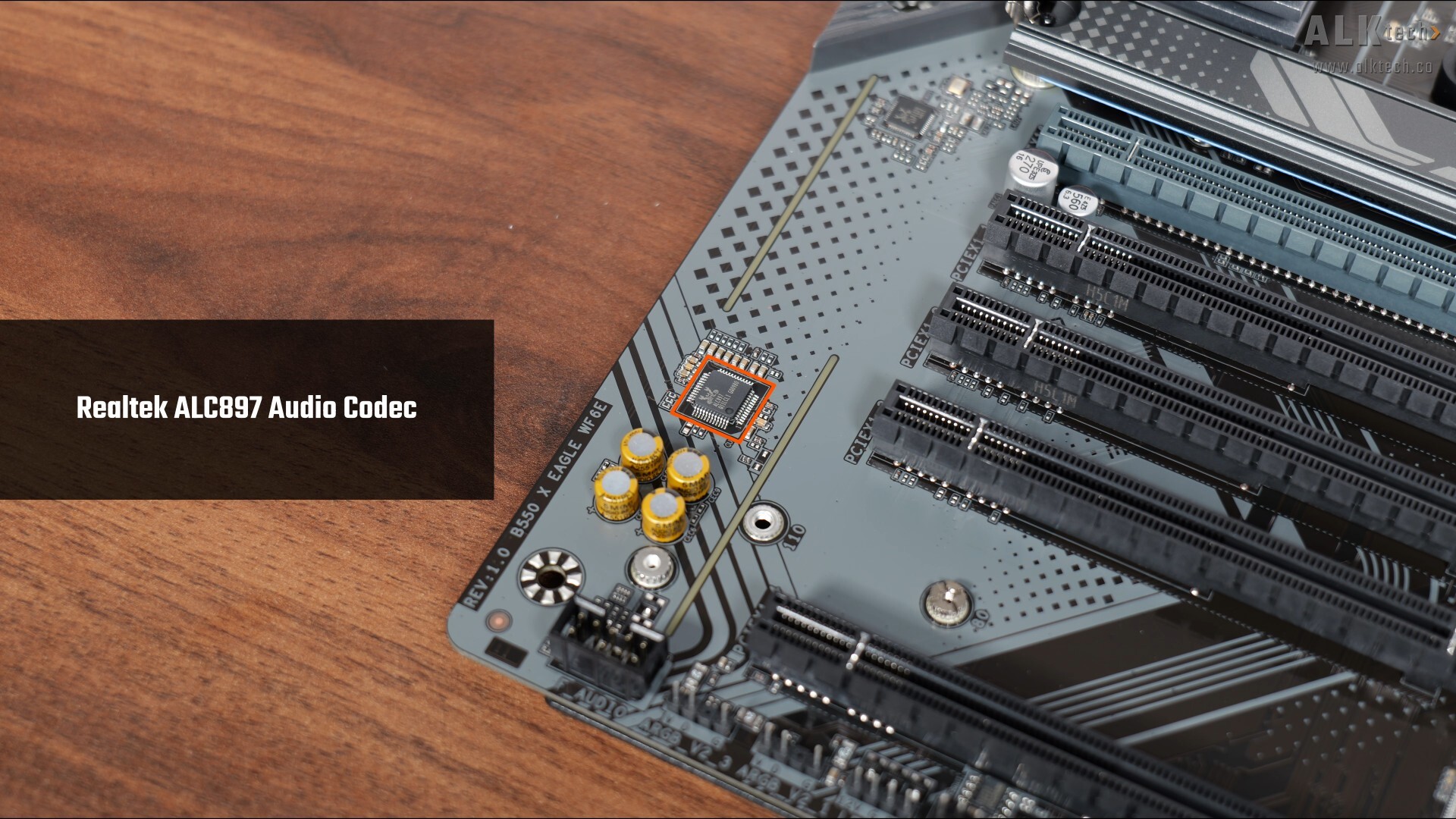 Gigabyte B550 X EAGLE WIFI6E Audio Codec