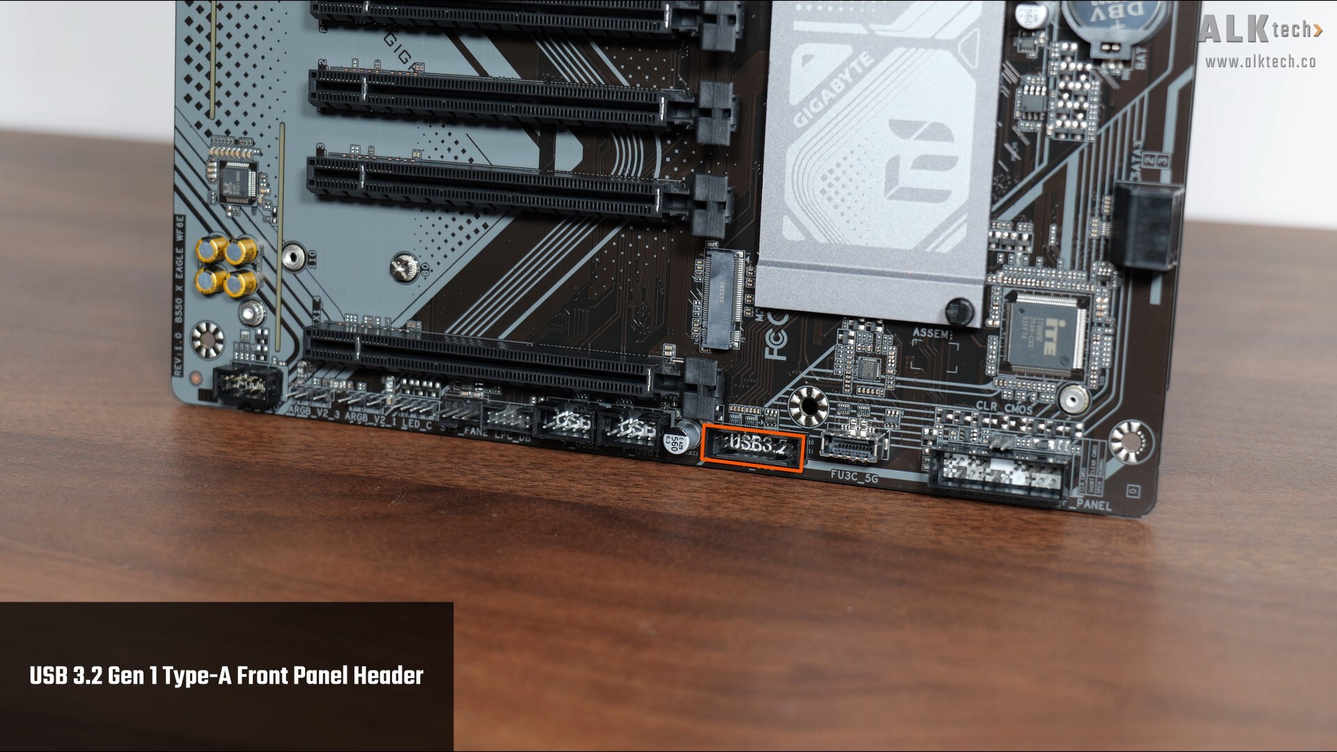 Gigabyte B550 X EAGLE WIFI6E Front Panel USB 3.2 Gen 1 Type-A