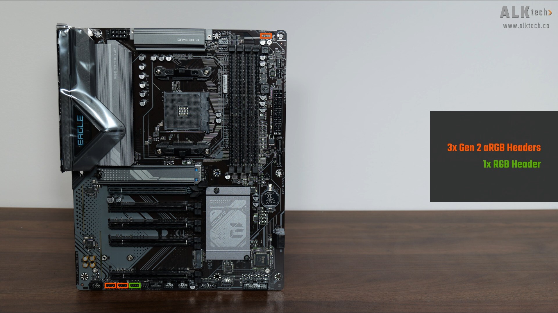 Gigabyte B550 X EAGLE WIFI6E RGB Headers