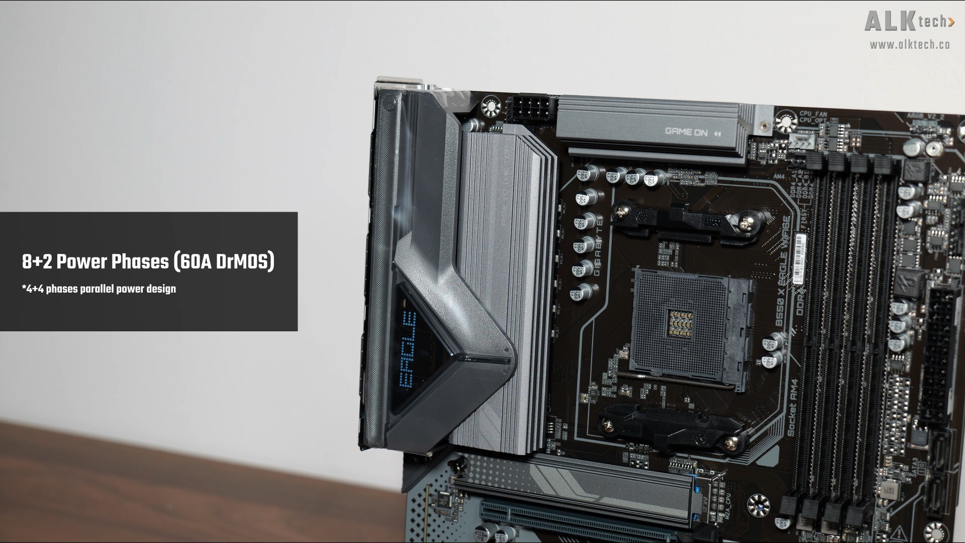 Gigabyte B550 X EAGLE WIFI6E VRM