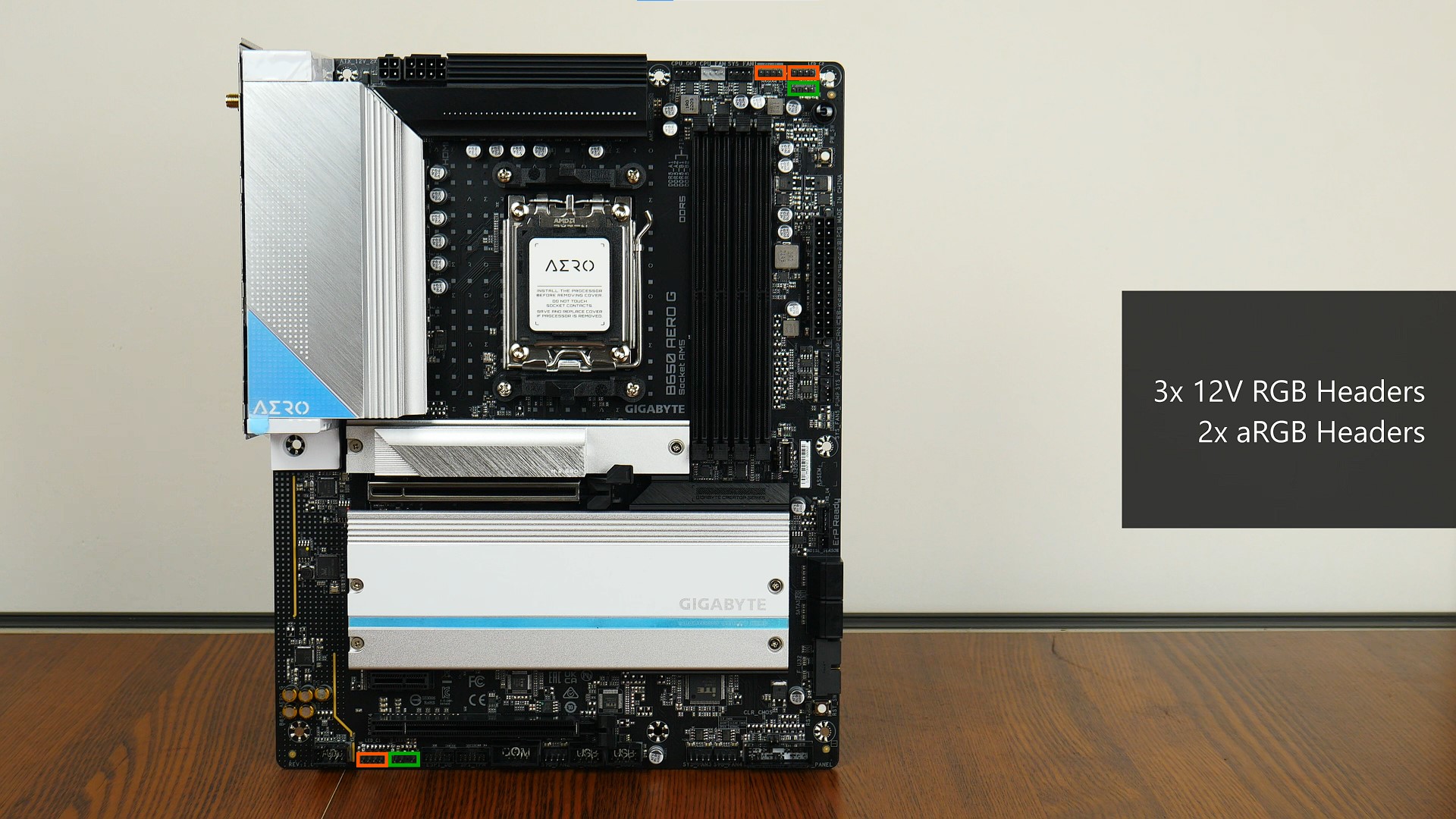 Gigabyte B650 AERO G RGB Headers