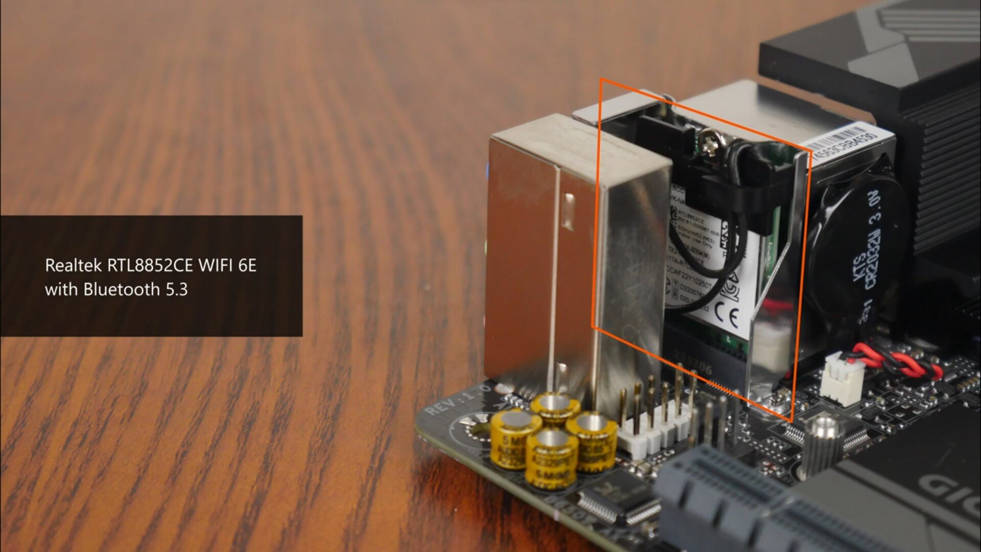 Gigabyte B650I AX WIFI Module