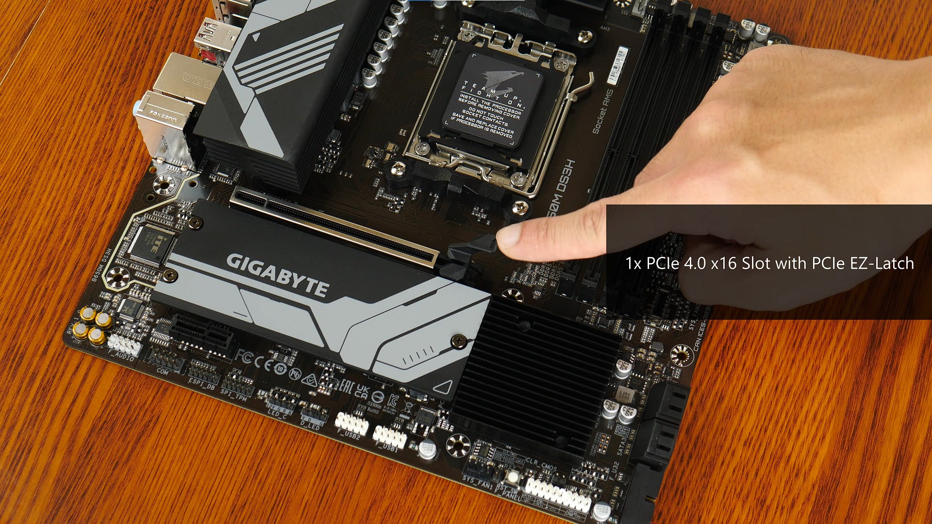 Gigabyte B650M DS3H EZ-Latch