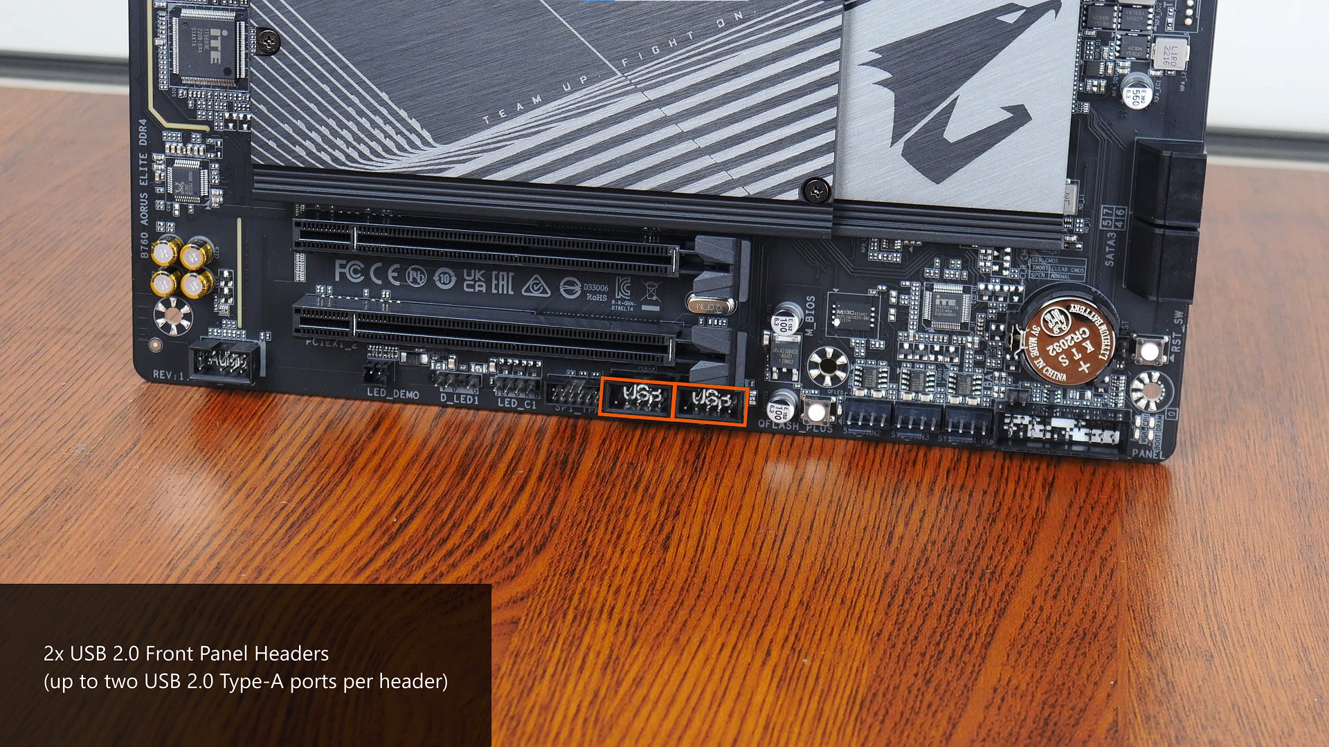Gigabyte B760 AORUS ELITE DDR4 FP USB 2.0 Type-A