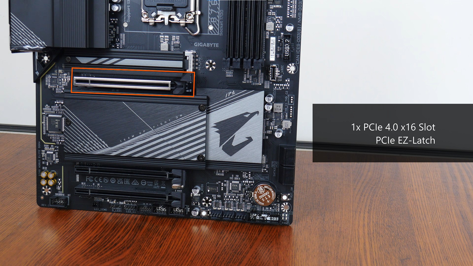 Gigabyte B760 AORUS ELITE DDR4 PCIe 4.0 x16 Slot