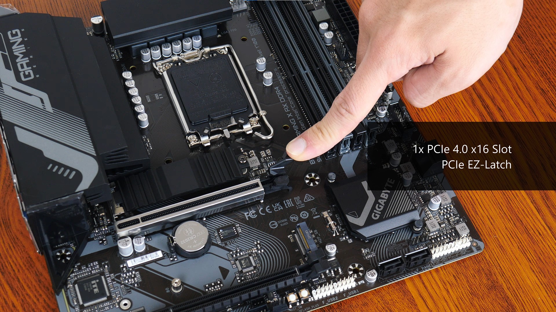 Gigabyte B760M GAMING X AX DDR4 EZ-Latch