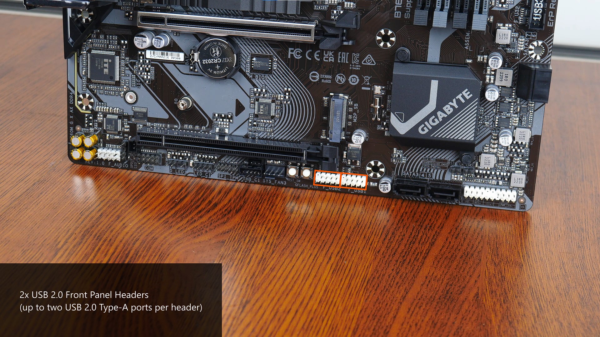 Gigabyte B760M GAMING X AX DDR4 FP USB 2.0