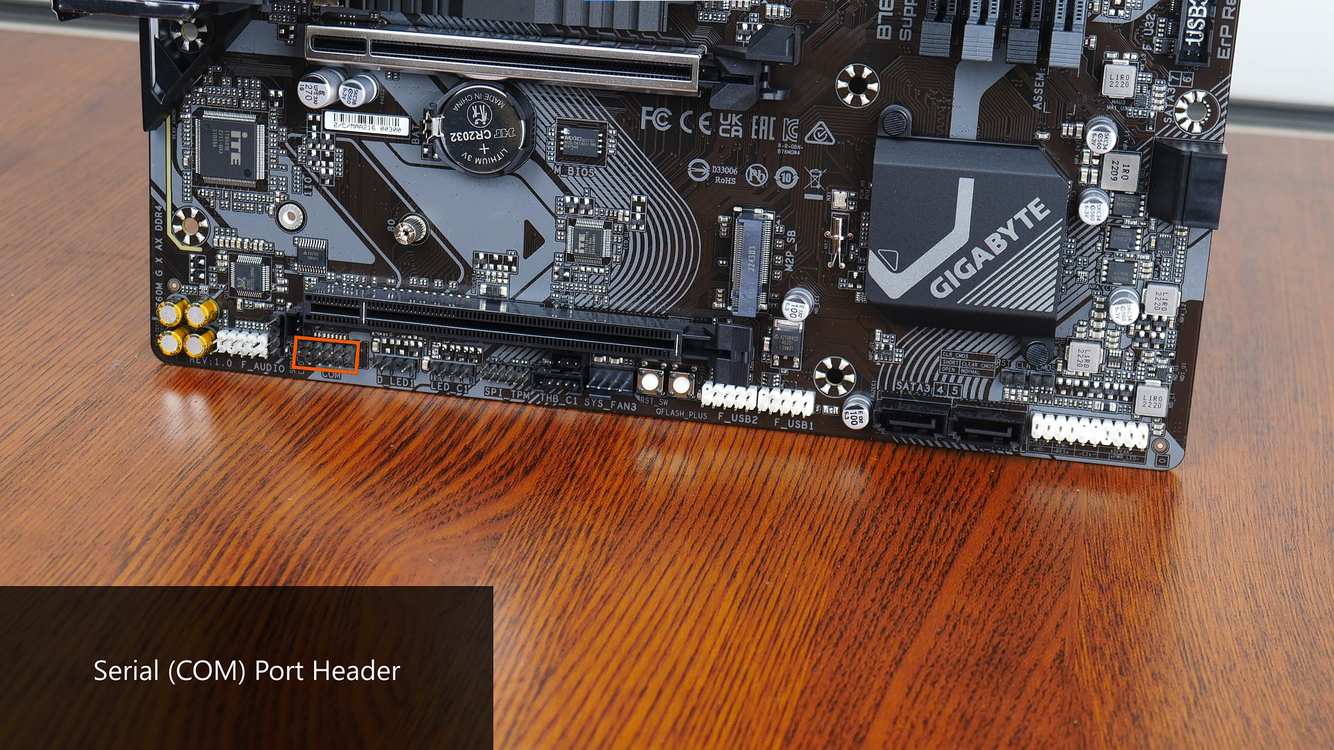Gigabyte B760M GAMING X AX DDR4 Serial Port Header