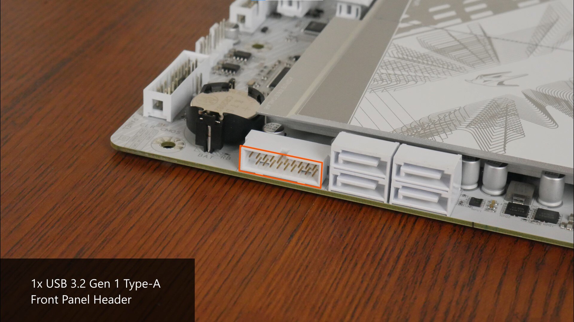 Gigabyte B850 AORUS ELITE WIFI7 ICE Front Panel USB 3.2 Gen 1 Type-A