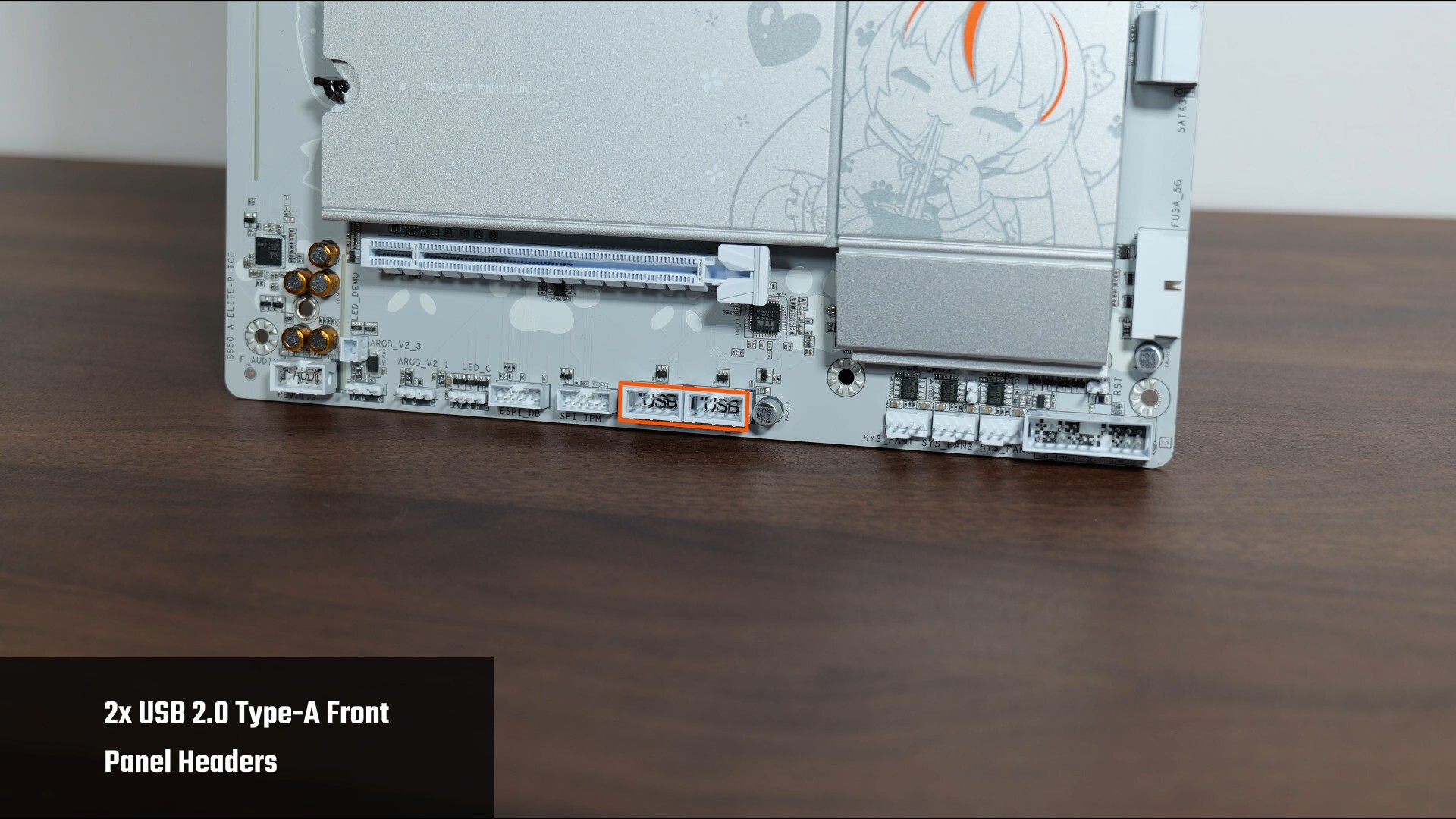 Gigabyte B850 AORUS ELITE-P ICE USB 2.0 Front Panel Headers
