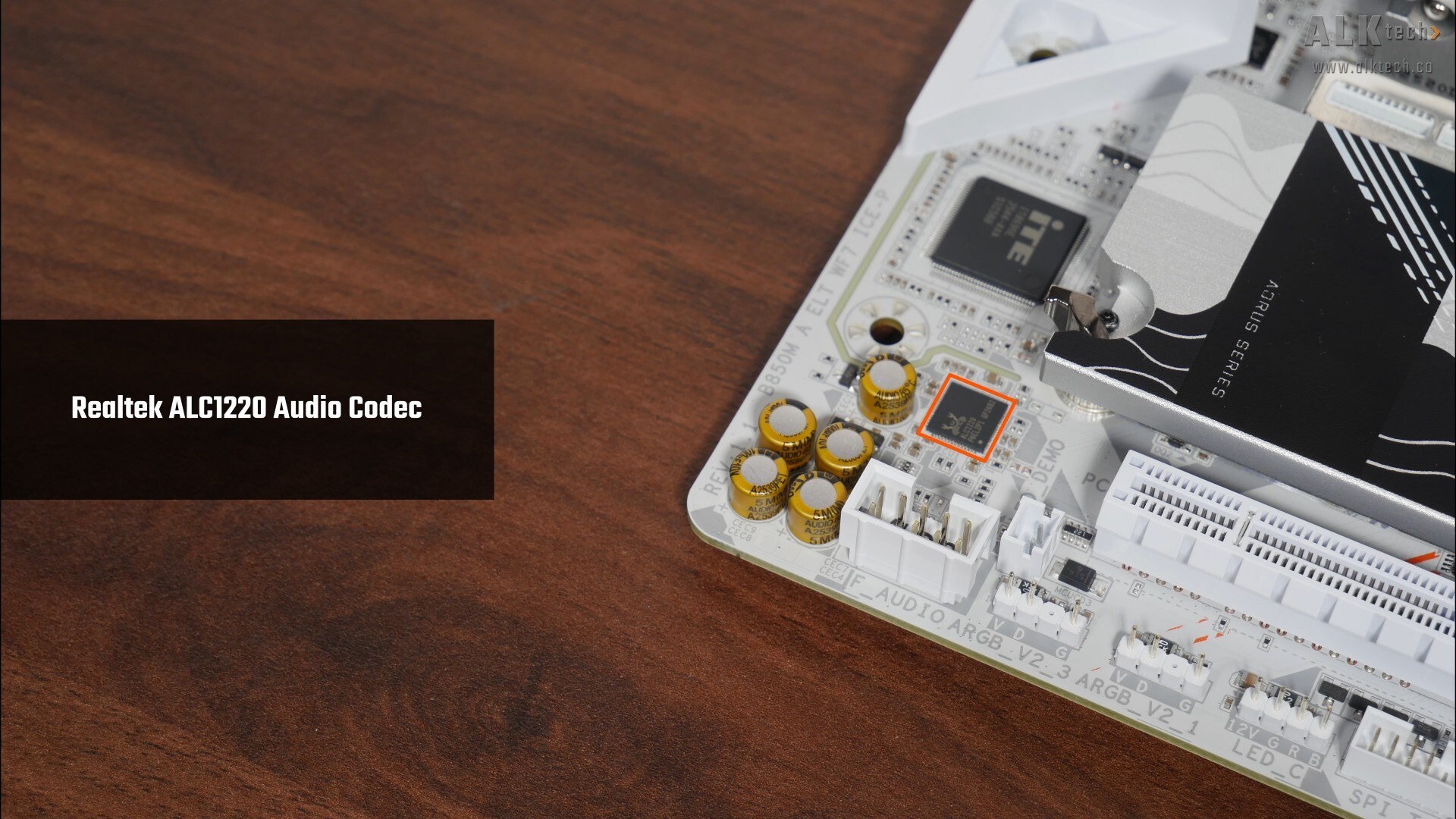 Gigabyte B850M AORUS ELITE WIFI7 ICE-P Audio Codec