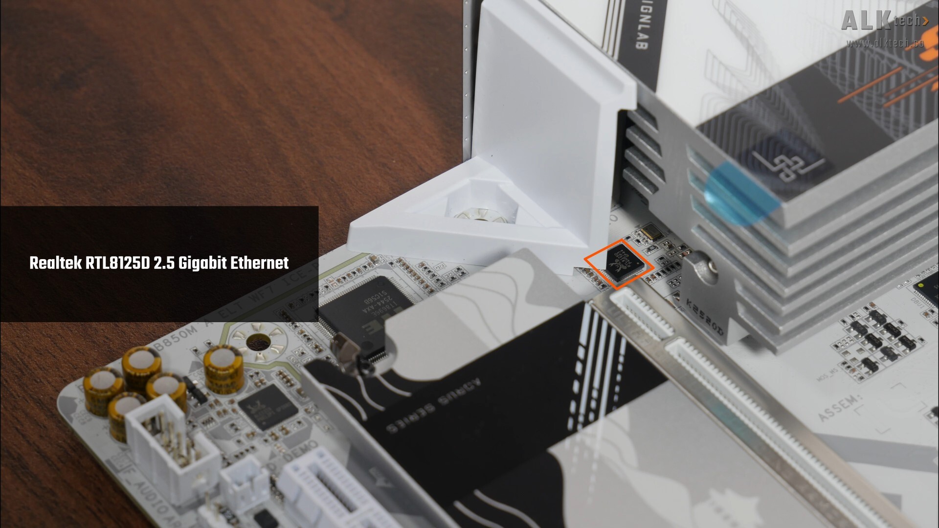 Gigabyte B850M AORUS ELITE WIFI7 ICE-P Ethernet Controller