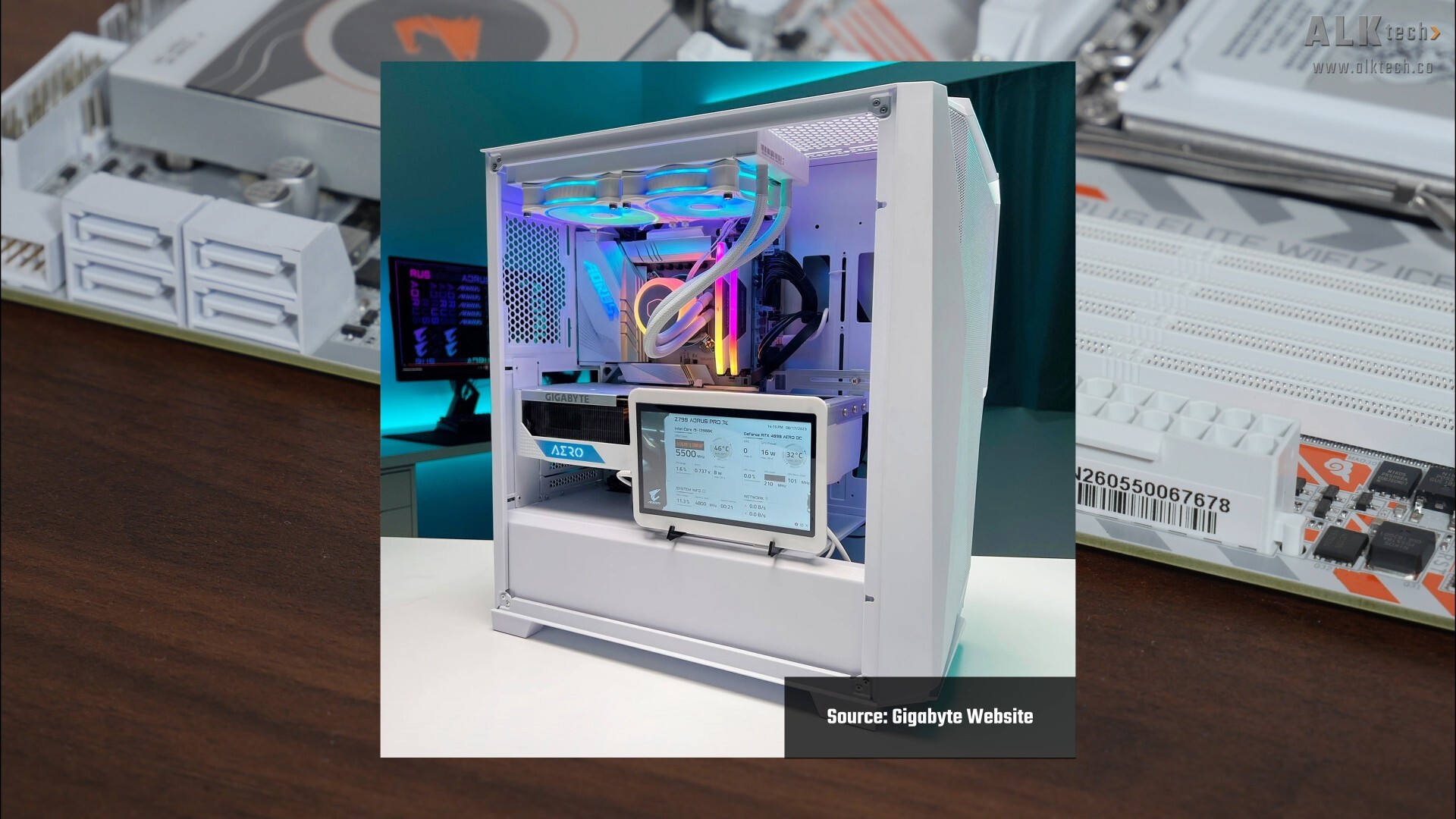 Gigabyte B850M AORUS ELITE WIFI7 ICE-P Sensor Panel Link (2)