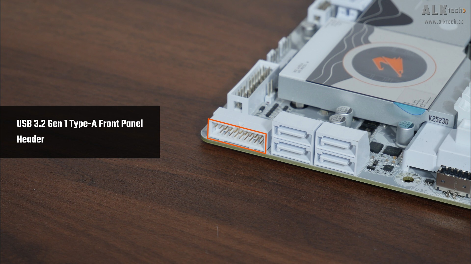 Gigabyte B850M AORUS ELITE WIFI7 ICE-P USB 3.2 Gen 1 Type-A Front Panel Header