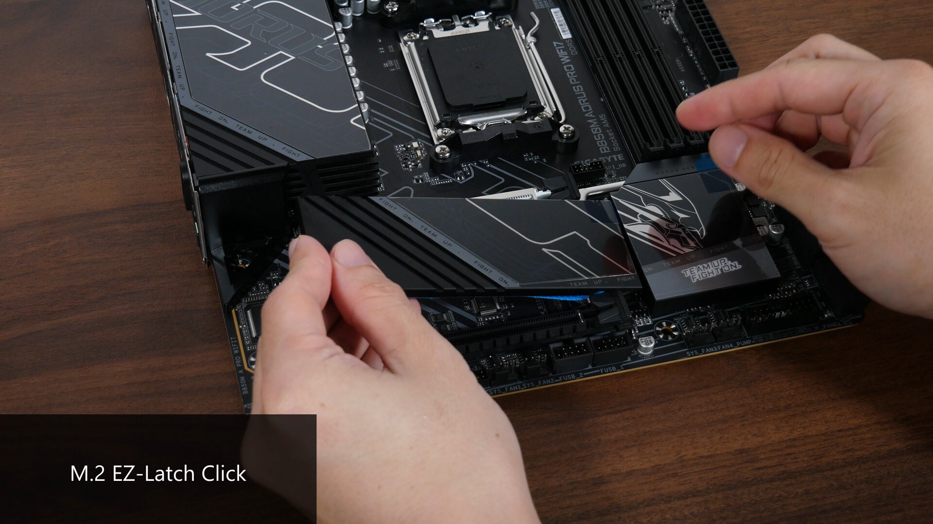 Gigabyte B850M AORUS PRO WIFI7 M.2 EZ-Latch Click