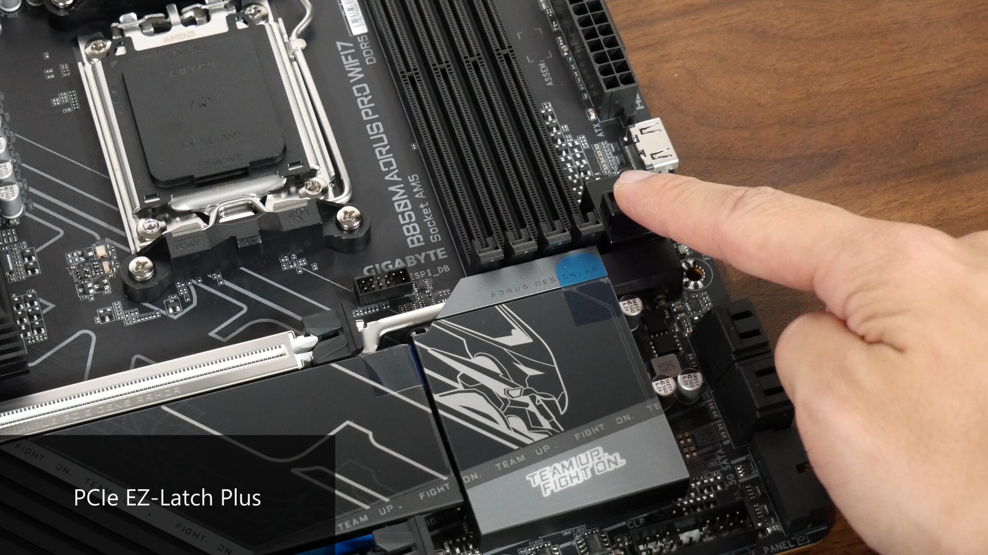 Gigabyte B850M AORUS PRO WIFI7 PCIe EZ-Latch Plus