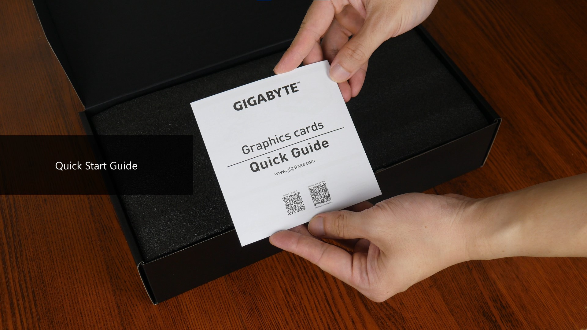 Gigabyte GeForce RTX 4060 EAGLE OC ICE Packaging Contents