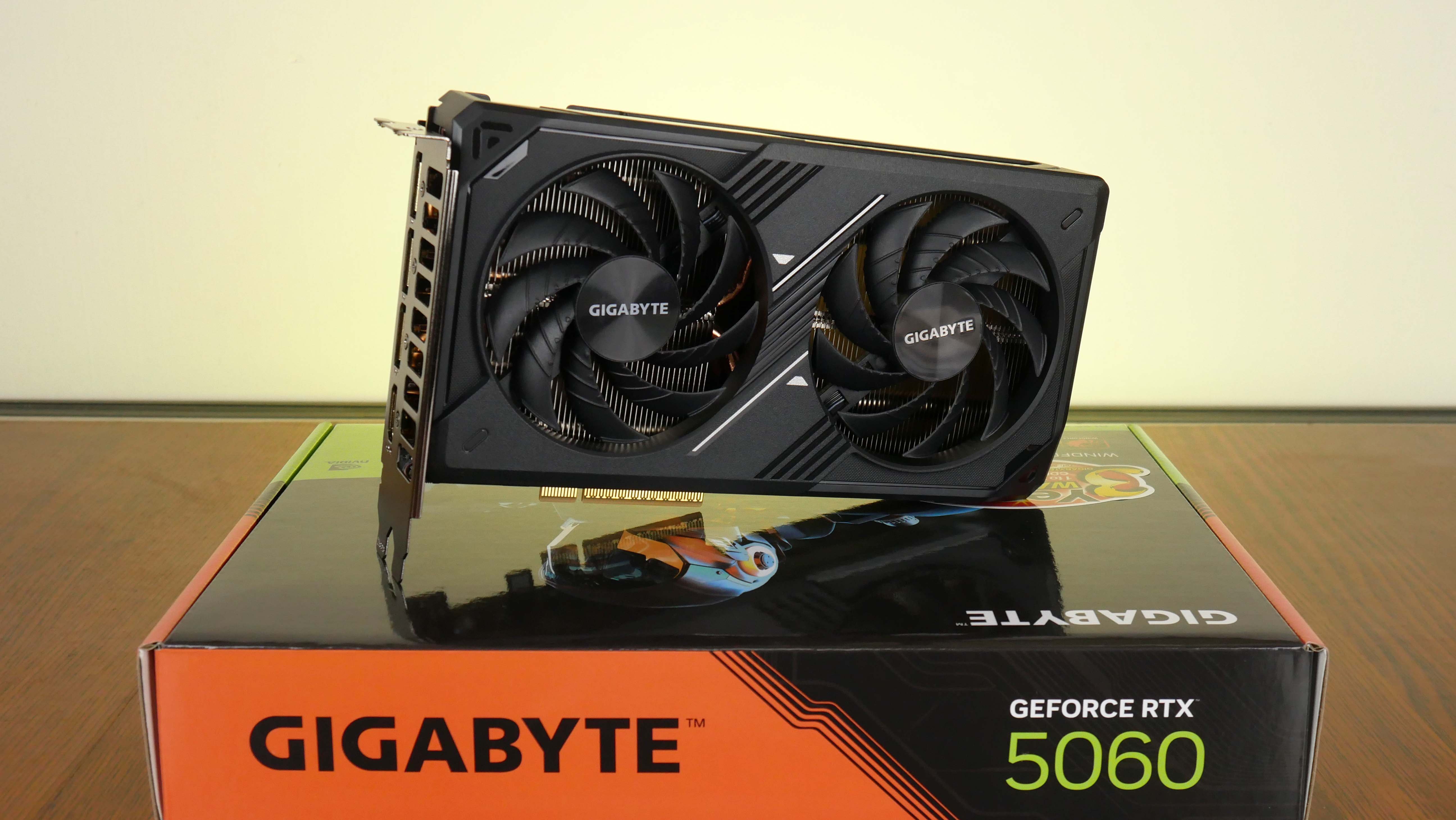 Gigabyte GeForce RTX 5060 WINDFORCE OC 8G Featured Image
