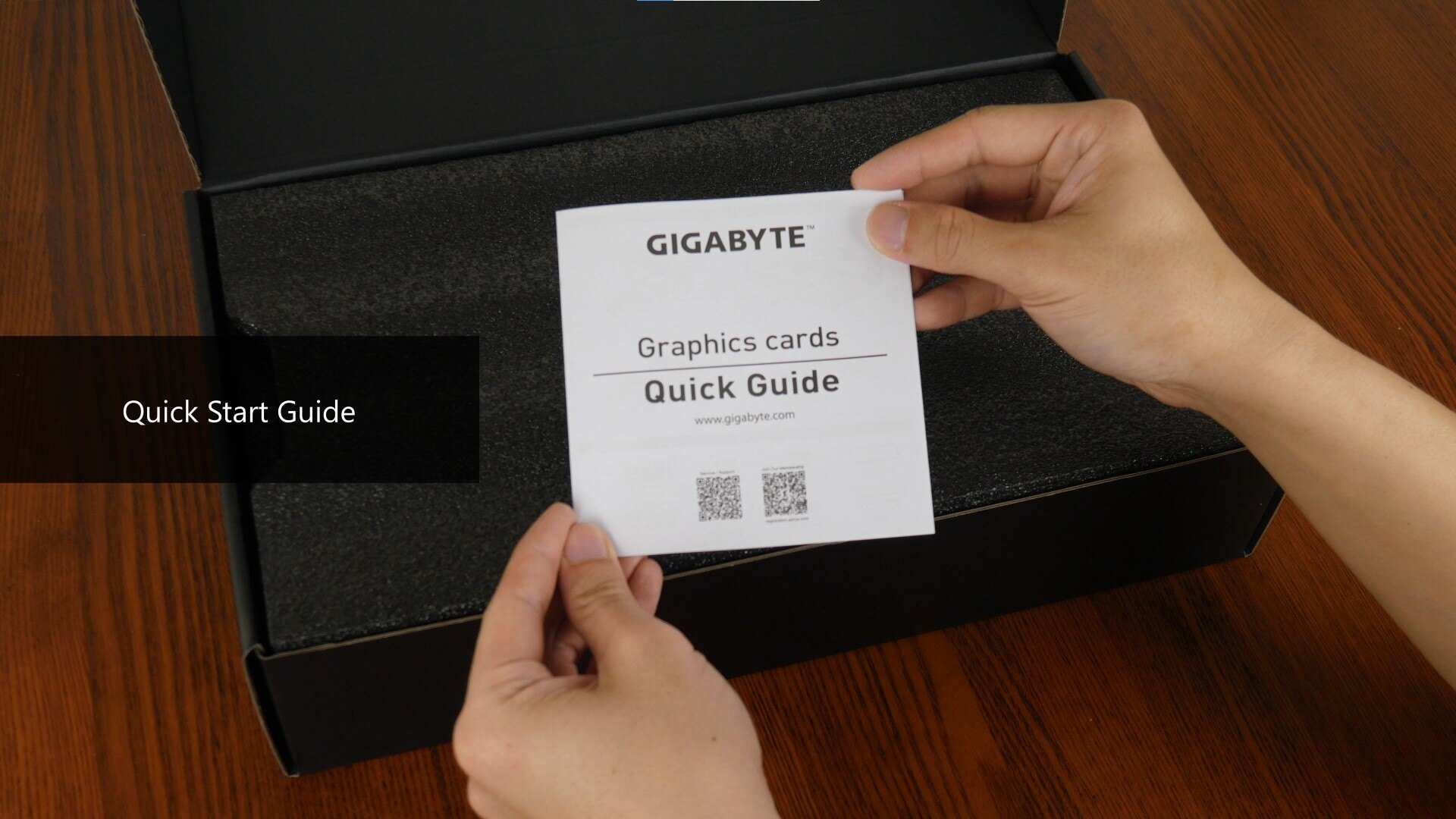 Gigabyte GeForce RTX 5070 EAGLE OC SFF 12G Quick Start Guide