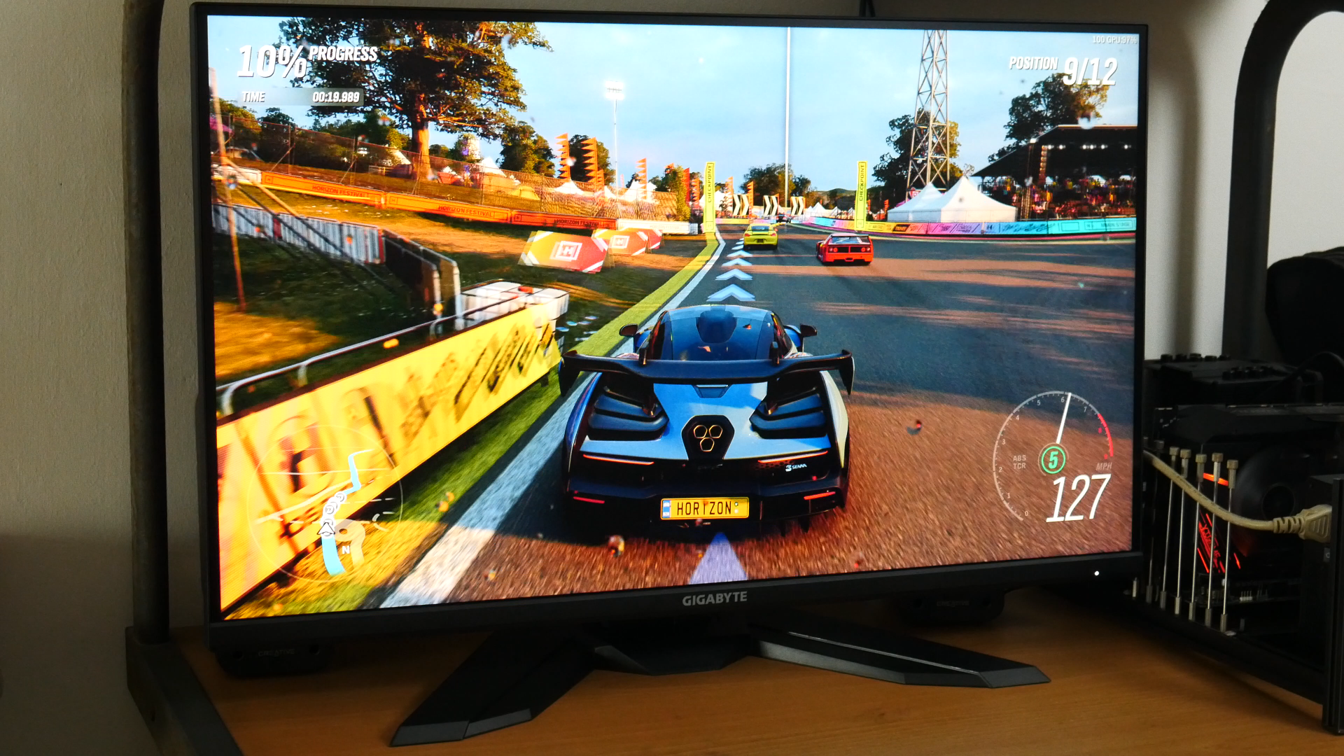 Gigabyte M32U Forza Horizon 4