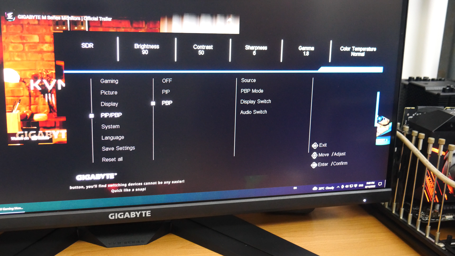 Gigabyte M32U gaming monitor review