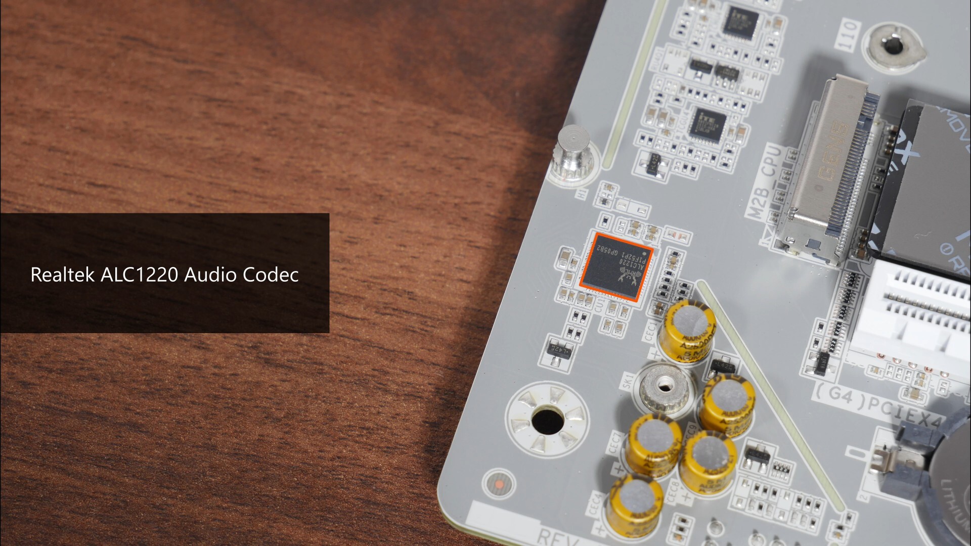 Gigabyte X870 AORUS STEALTH ICE Audio Codec