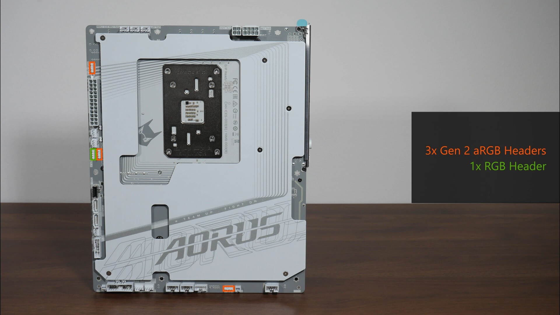 Gigabyte X870 AORUS STEALTH ICE RGB Headers