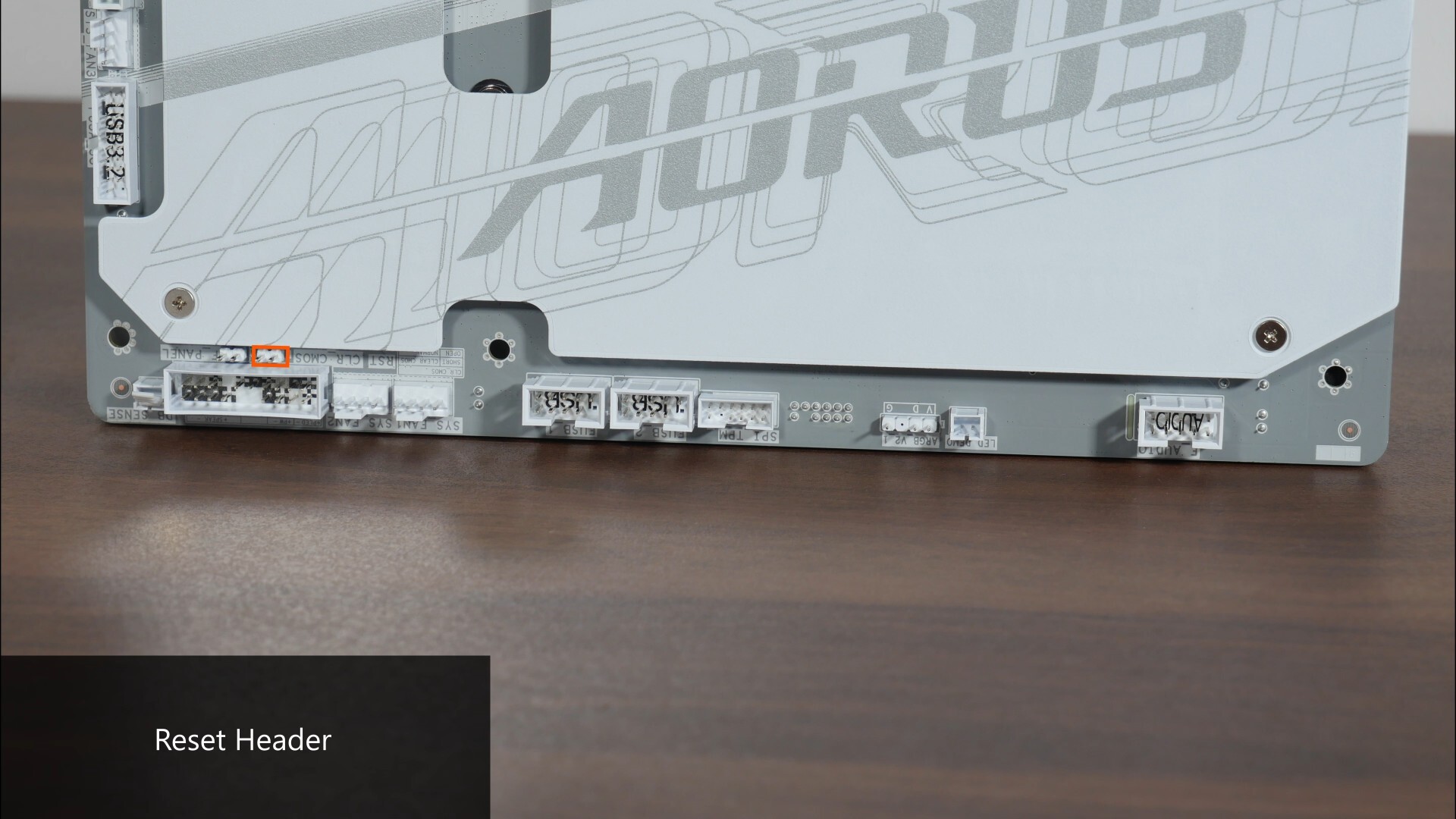 Gigabyte X870 AORUS STEALTH ICE Reset Header