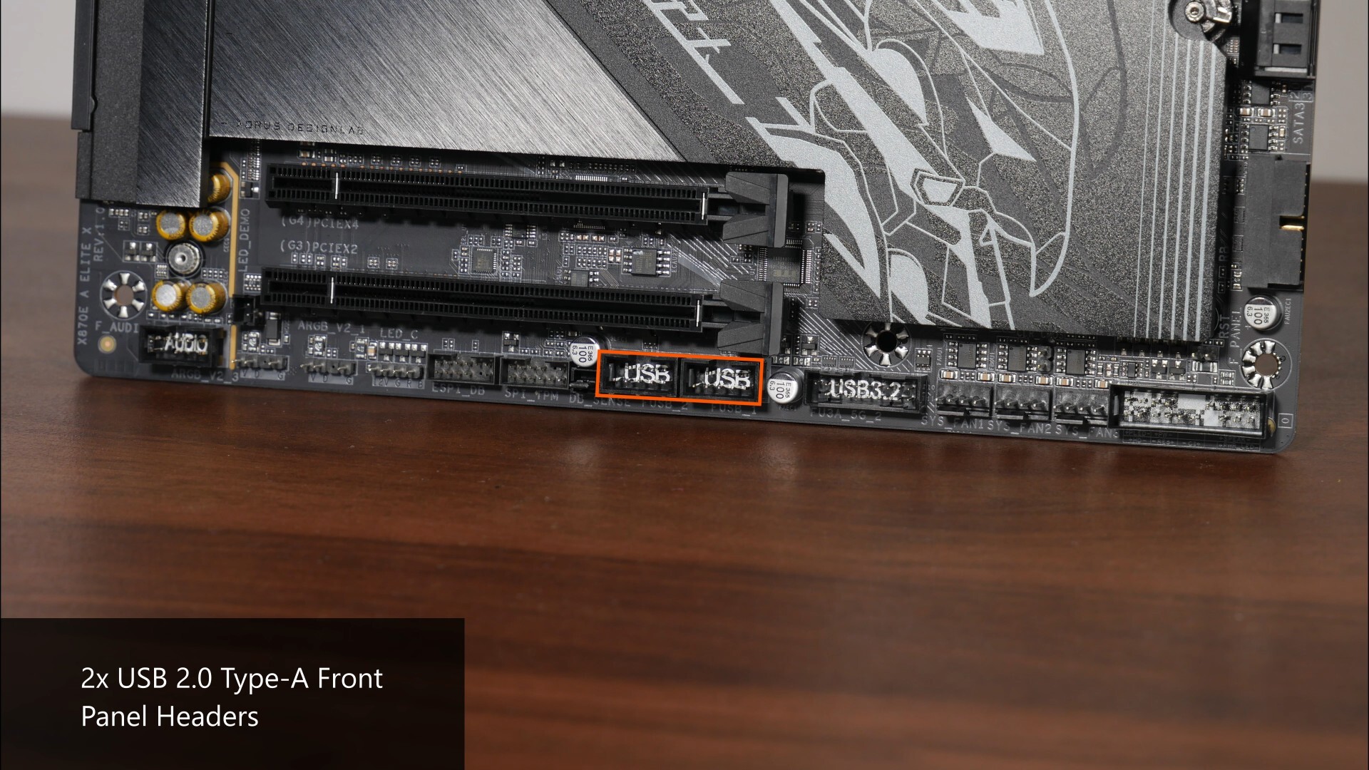 Gigabyte X870E AORUS ELITE X3D Front Panel USB 2.0 Type-A