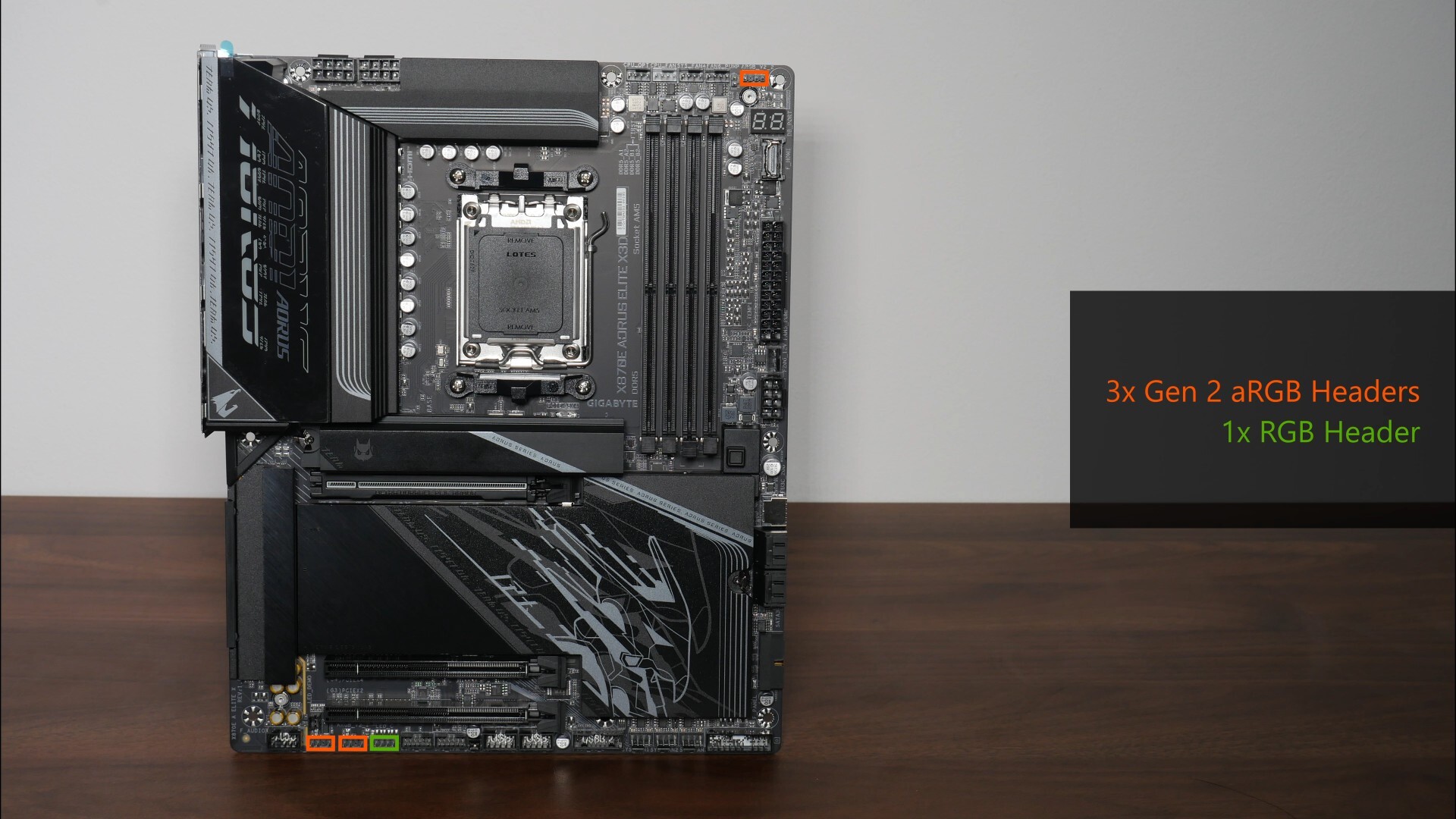 Gigabyte X870E AORUS ELITE X3D RGB Headers