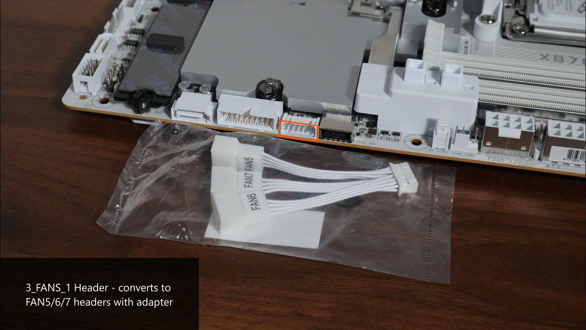 Gigabyte X870E AORUS MASTER X3D ICE Fan Headers (2)