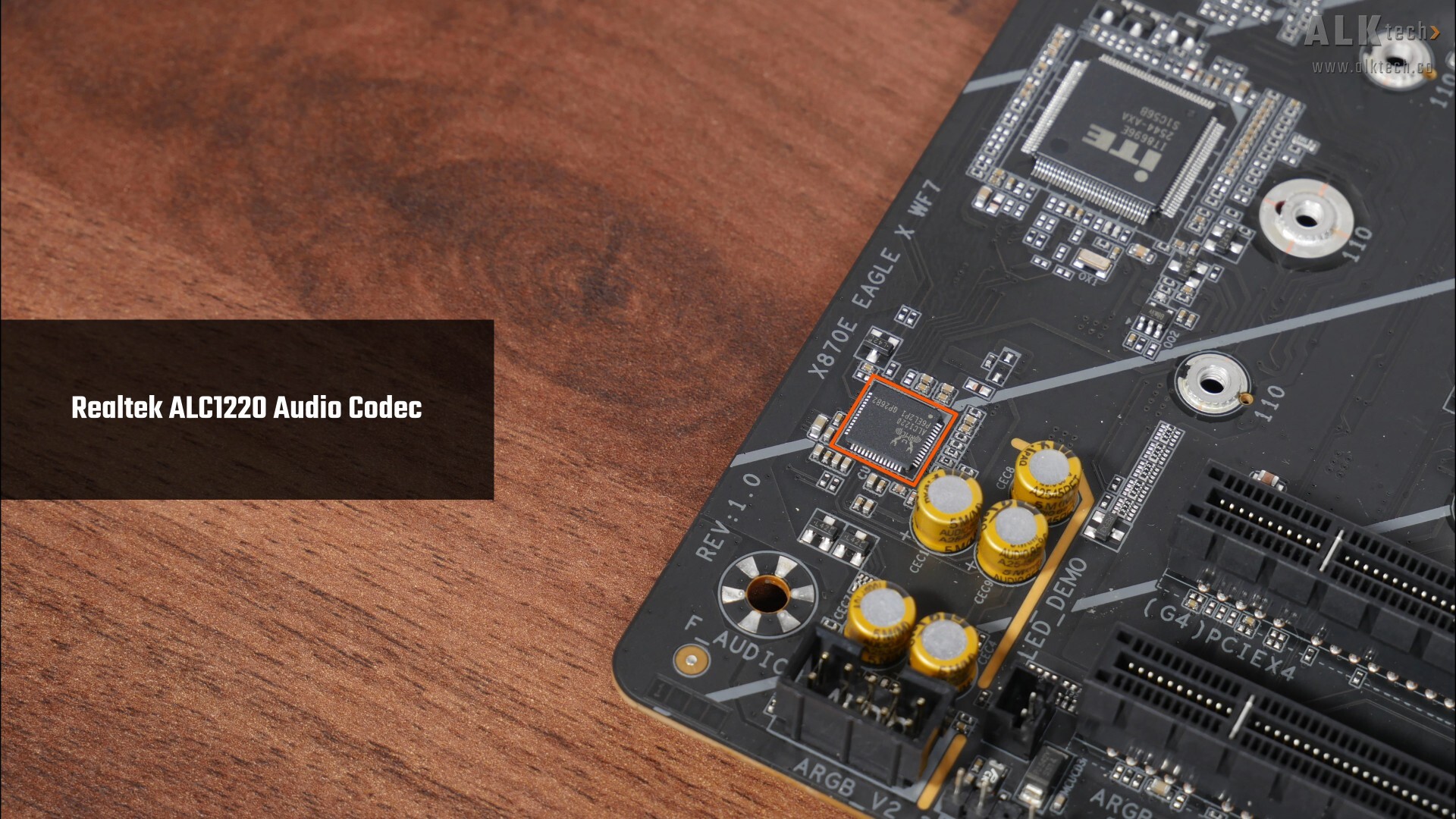 Gigabyte X870E EAGLE X3D WIFI7 Audio Codec