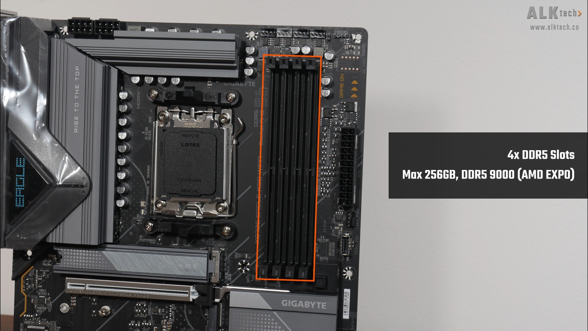 Gigabyte X870E EAGLE X3D WIFI7 Memory Support