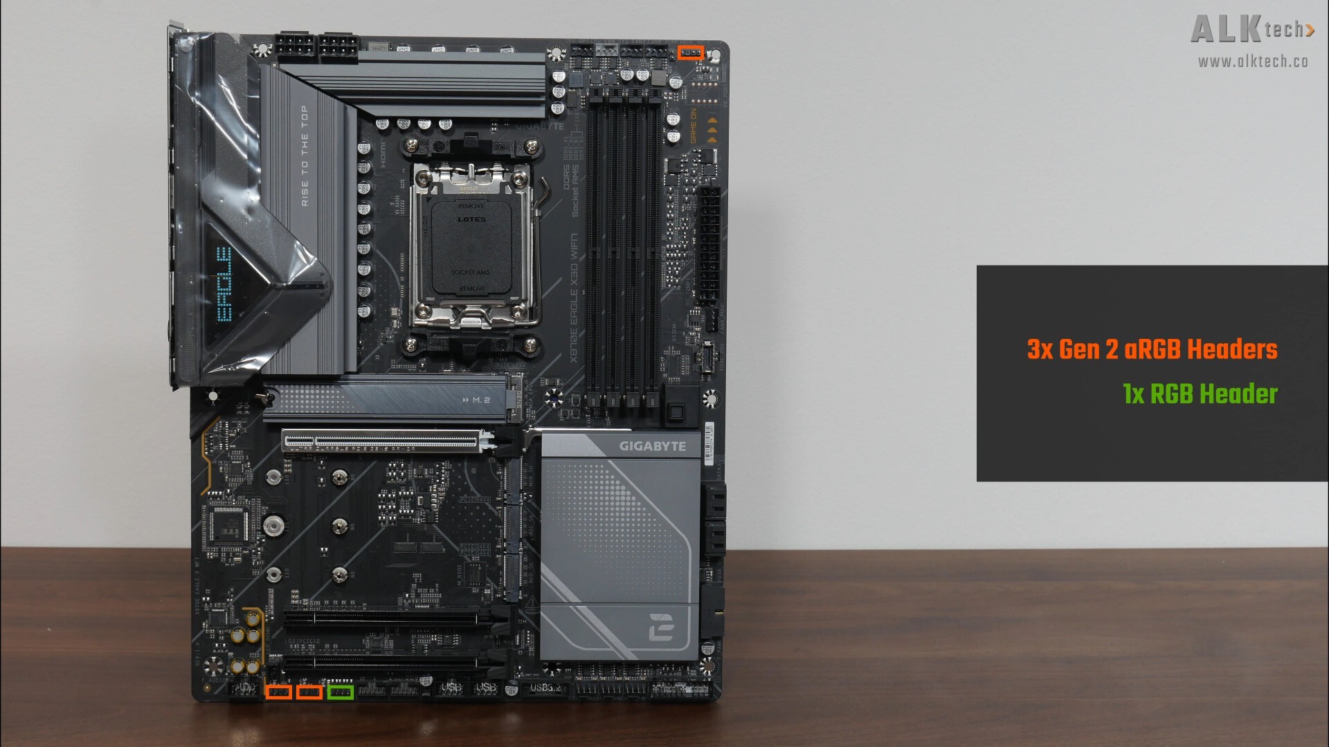 Gigabyte X870E EAGLE X3D WIFI7 RGB Headers