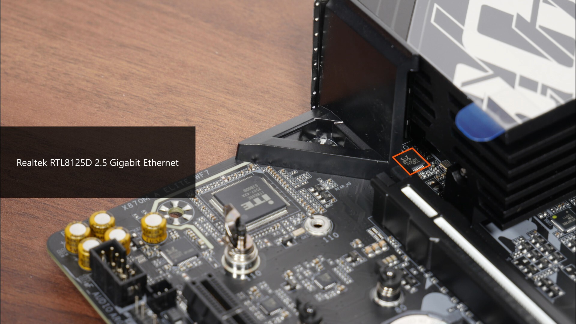 Gigabyte X870M AORUS ELITE WIFI7 Ethernet Controller