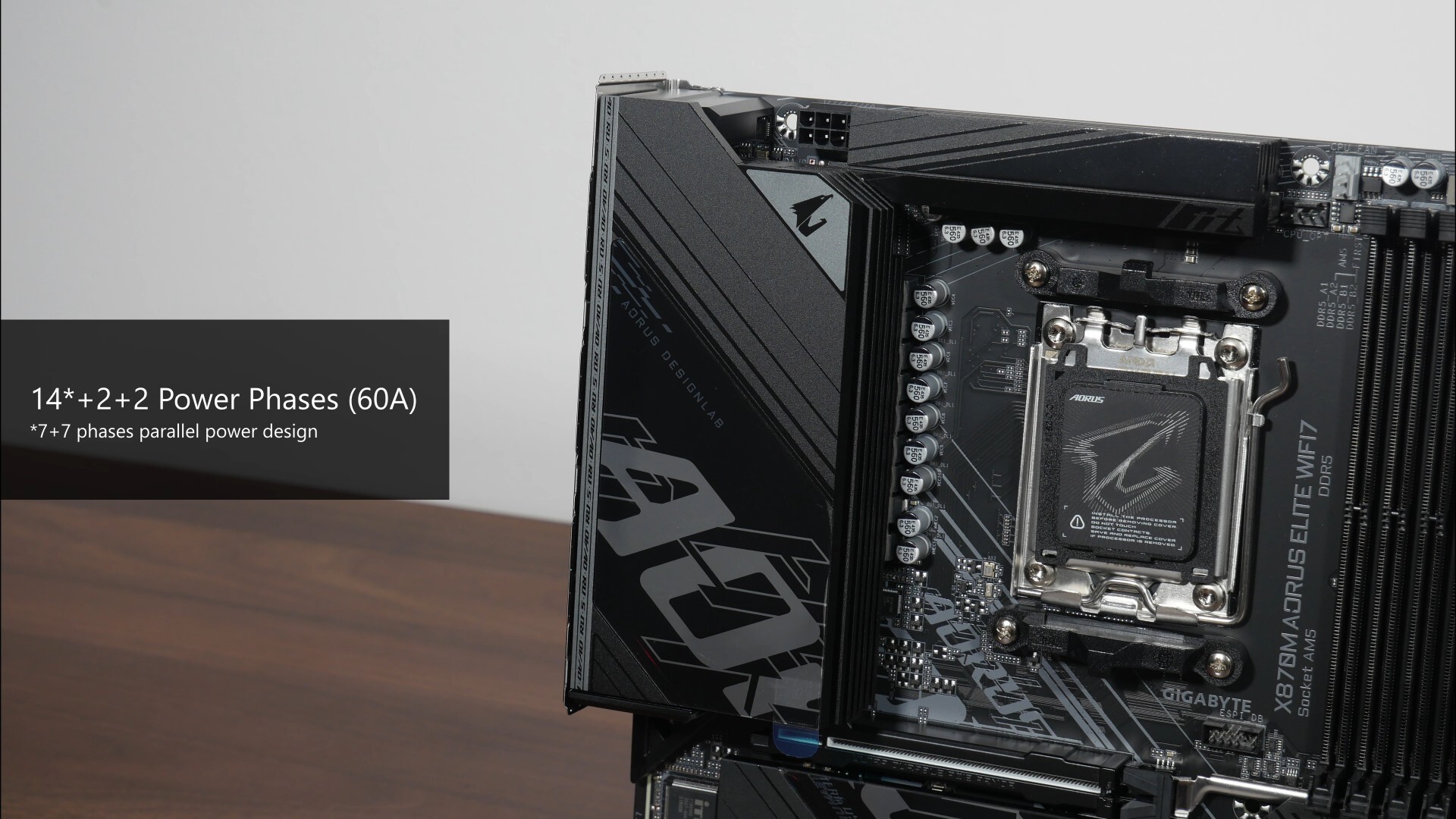 Gigabyte X870M AORUS ELITE WIFI7 VRM
