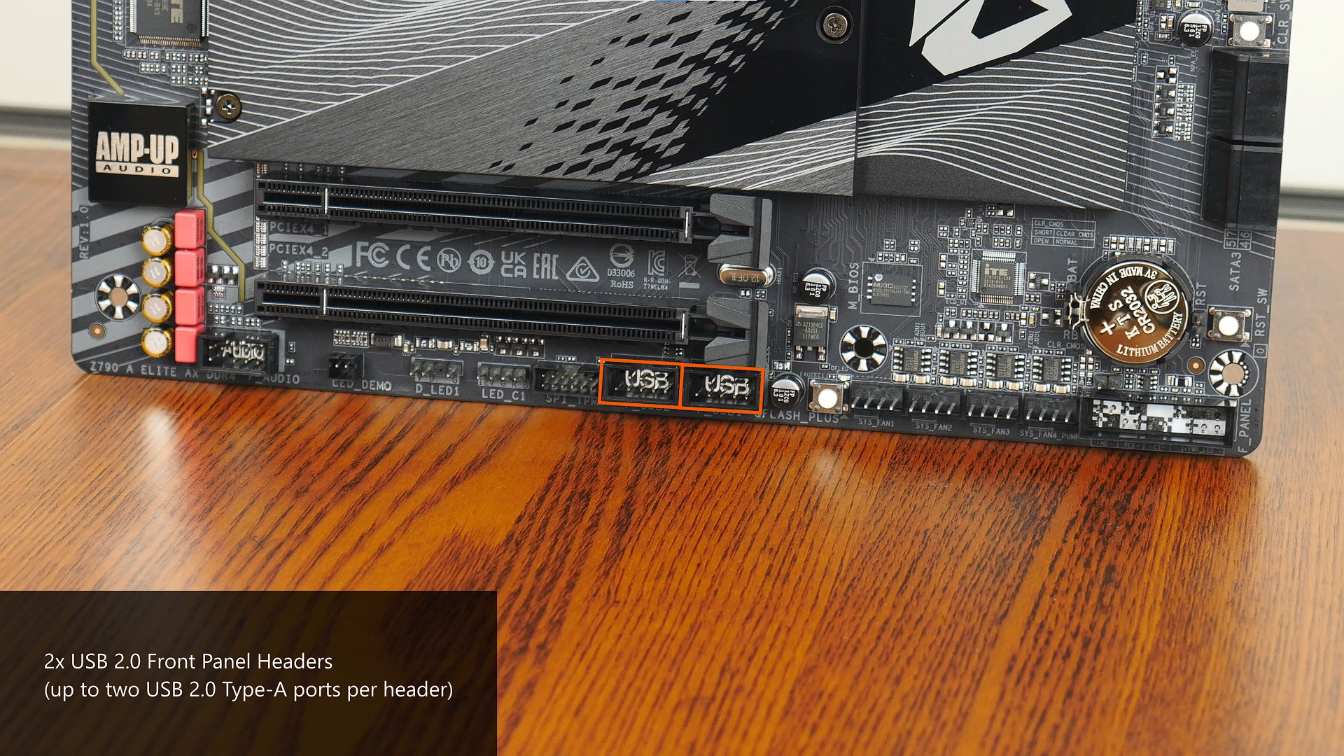 Gigabyte Z790 AORUS ELITE AX DDR4 FP USB 2.0