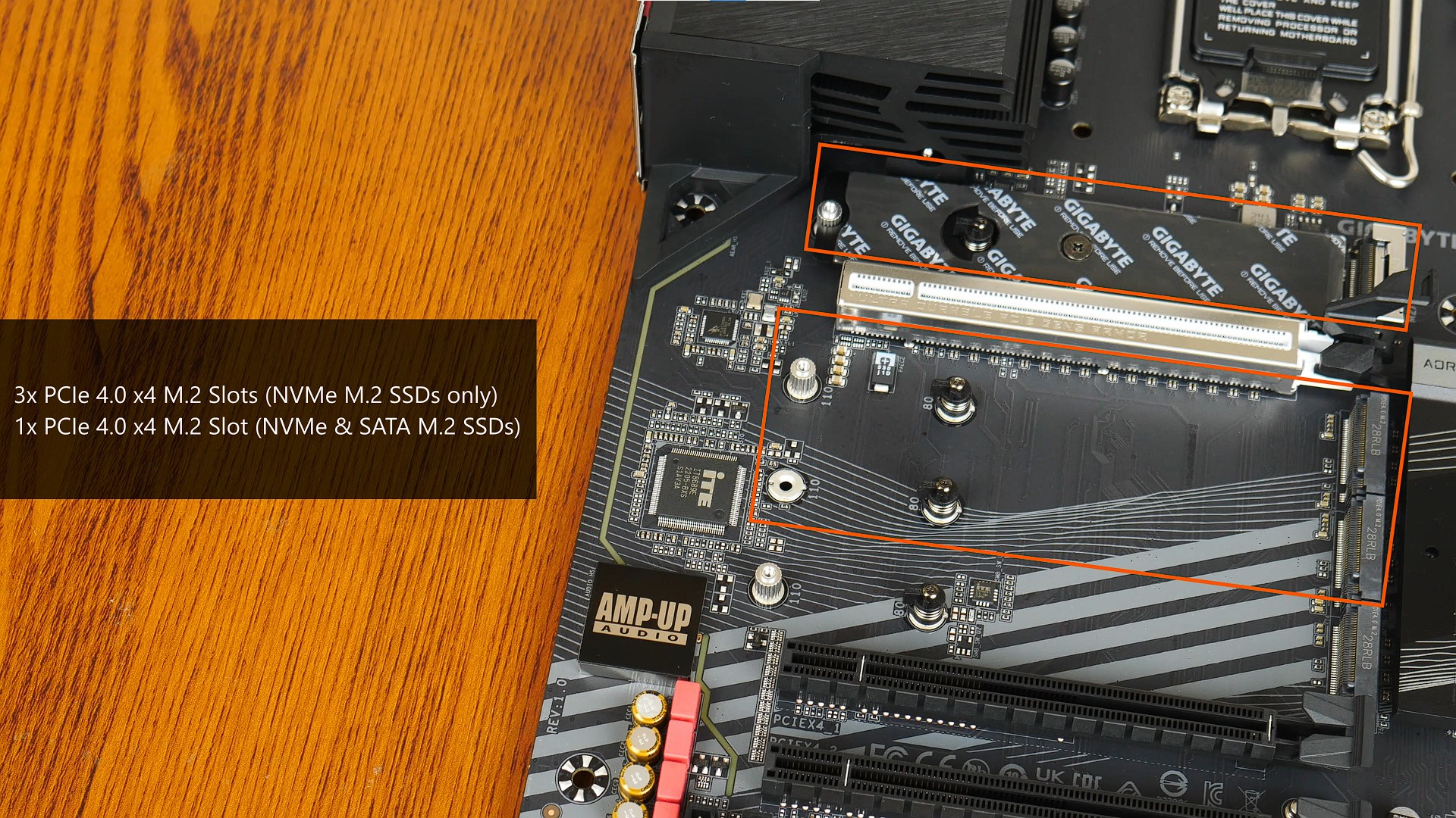 Gigabyte Z790 AORUS ELITE AX DDR4 NVMe M.2 Slots