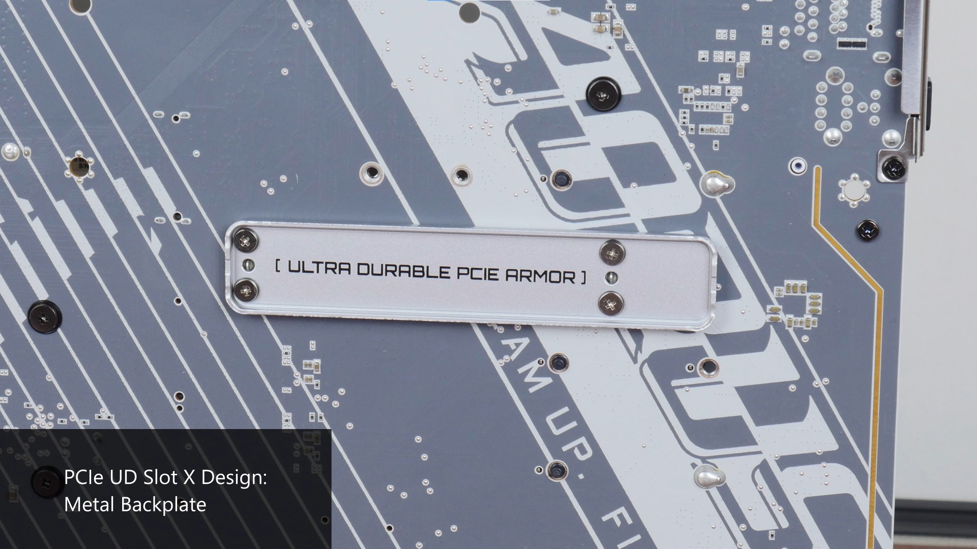 Gigabyte Z790 AORUS PRO X PCIe Slot Backplate