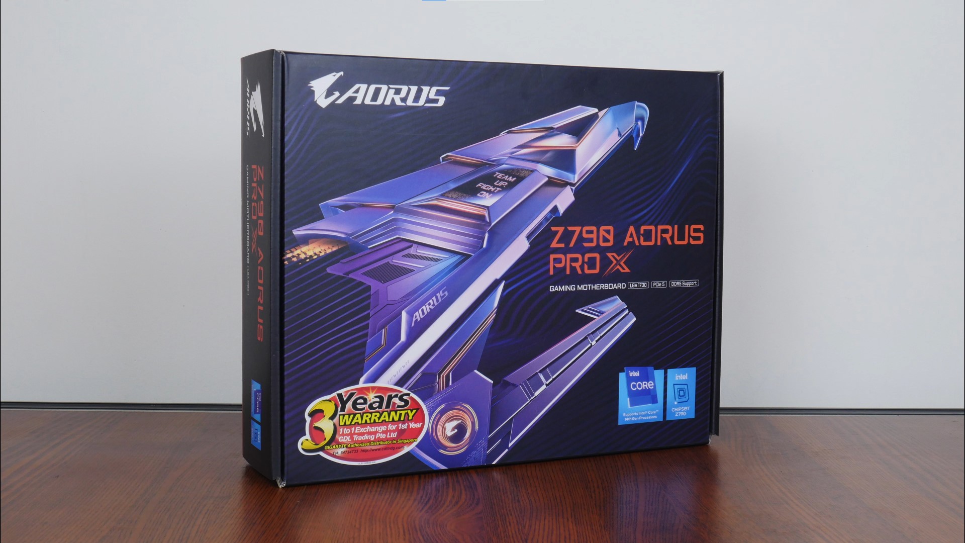 Gigabyte Z790 AORUS PRO X Packaging (Front)