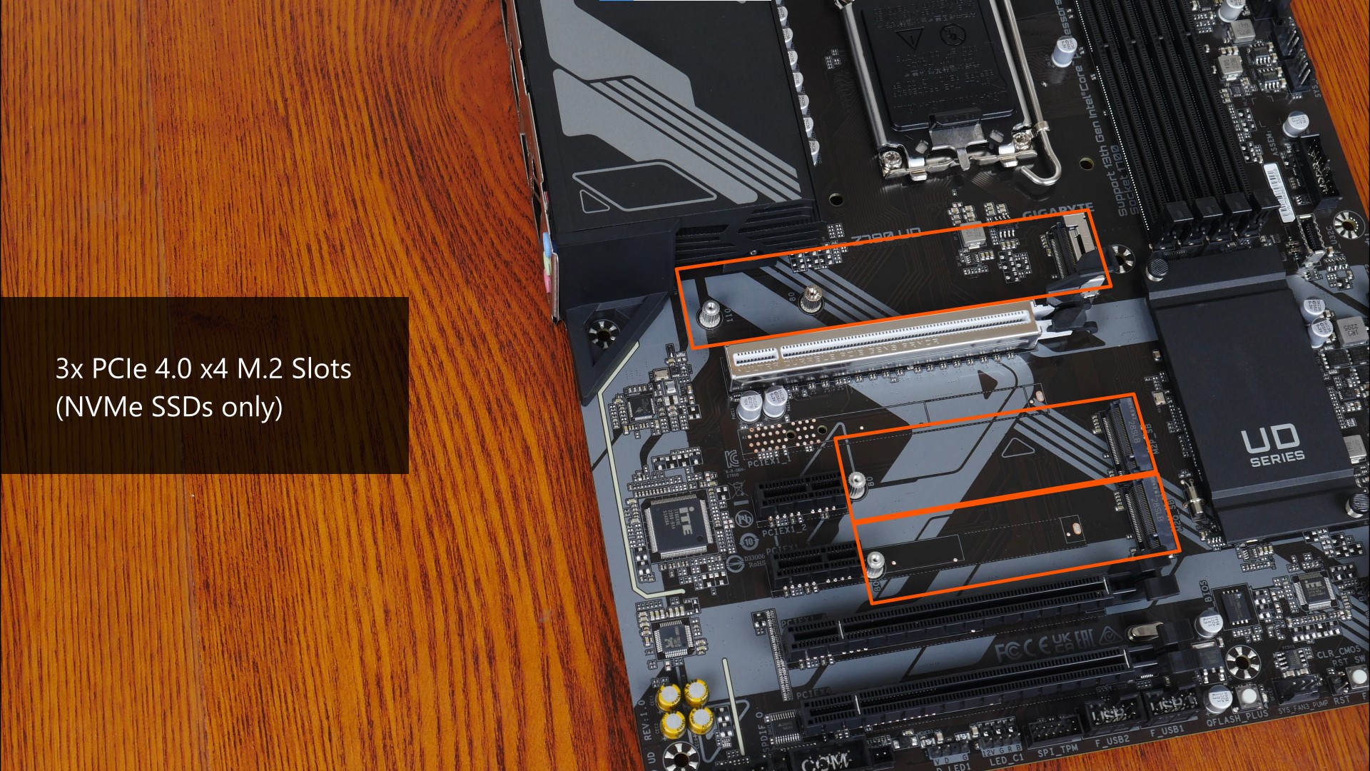 Gigabyte Z790 UD M.2 Slots