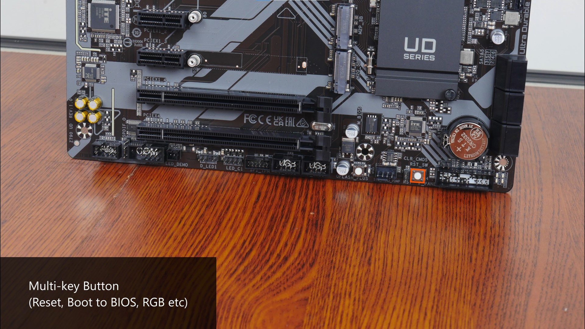 Gigabyte Z790 UD Multi-key Button