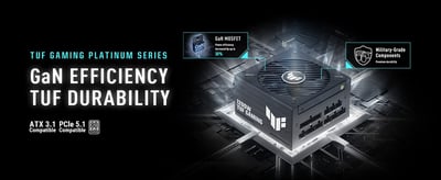 In The News:&nbsp;ASUS Announces TUF Gaming Platinum Power Supply Series
